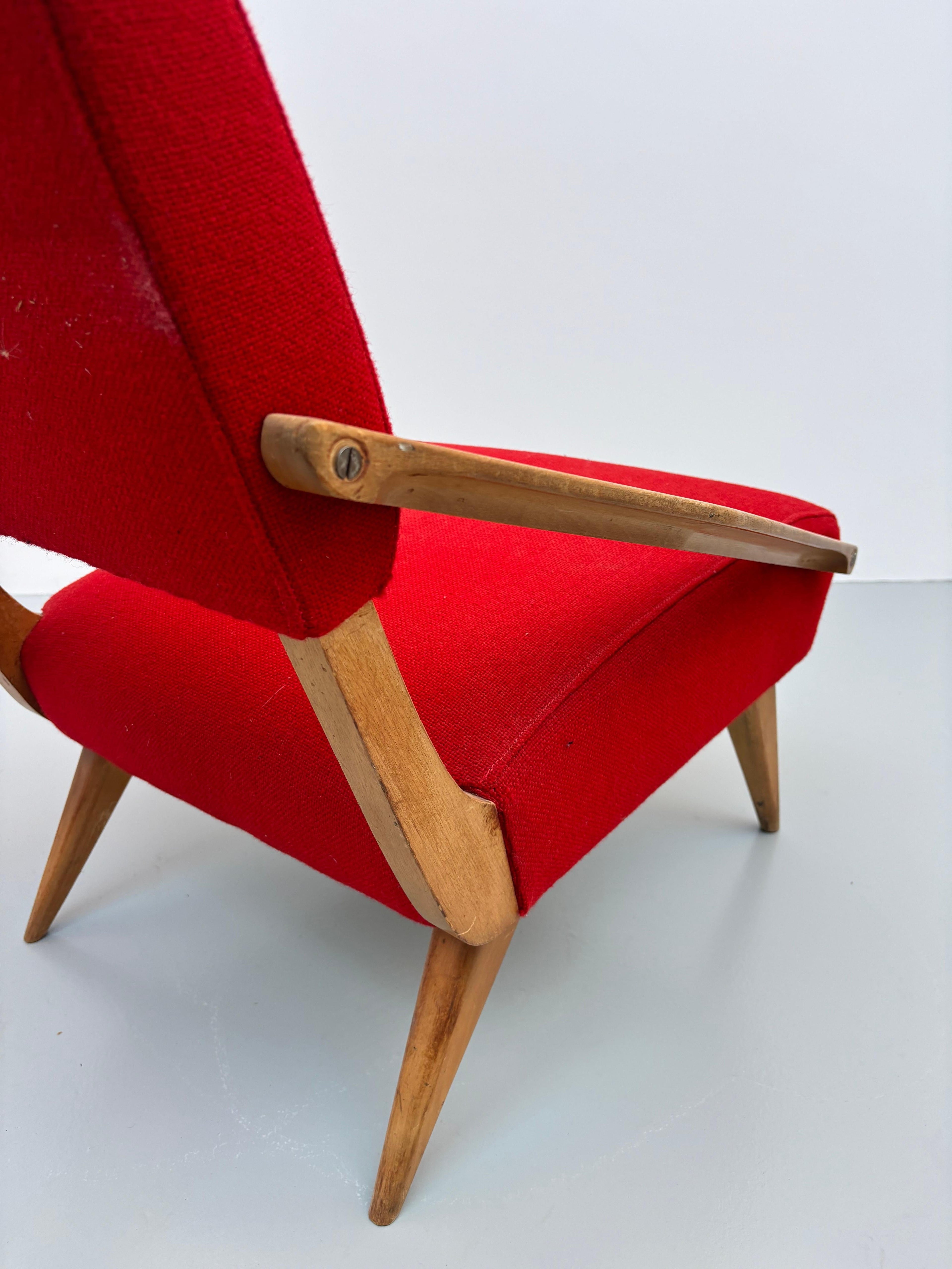 Armchair by Gio Ponti for Boucher Édition
