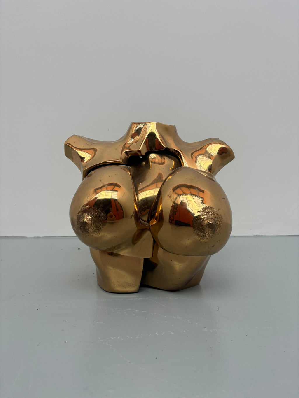 Woman bust in bronze by Michel Jaubert