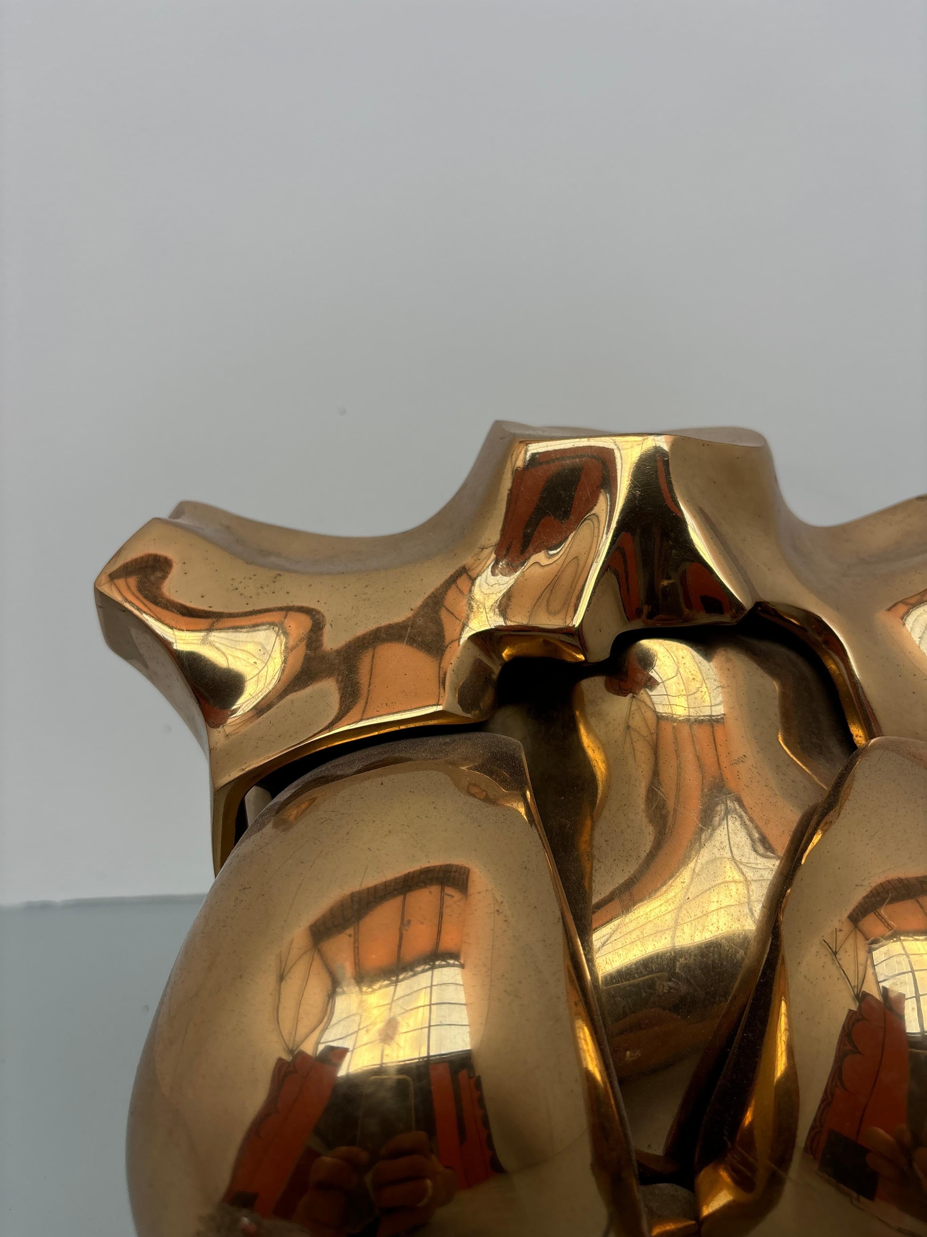 Woman bust in bronze by Michel Jaubert