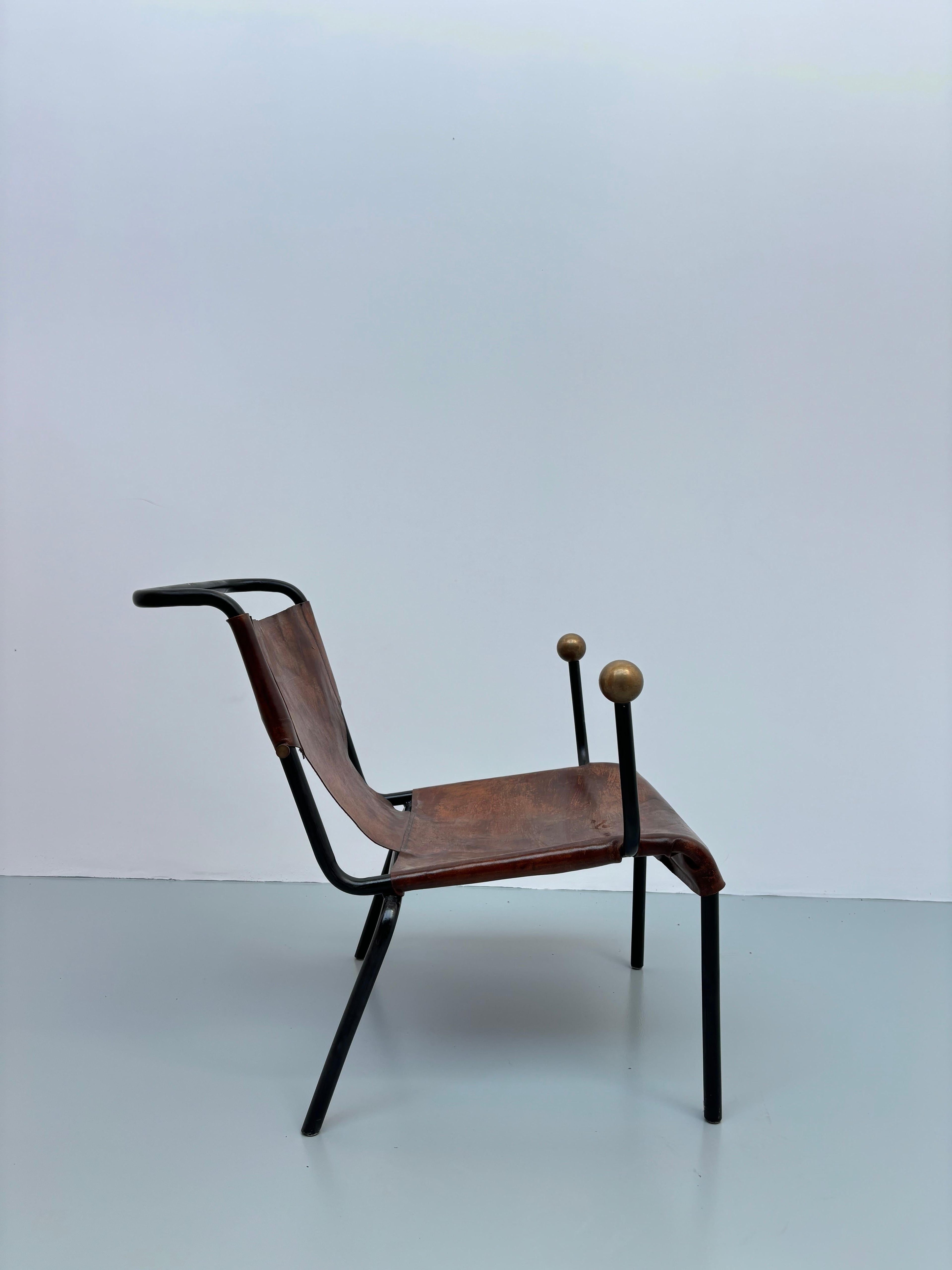 Scarce bola chair by Lina Bo bardi, early edition