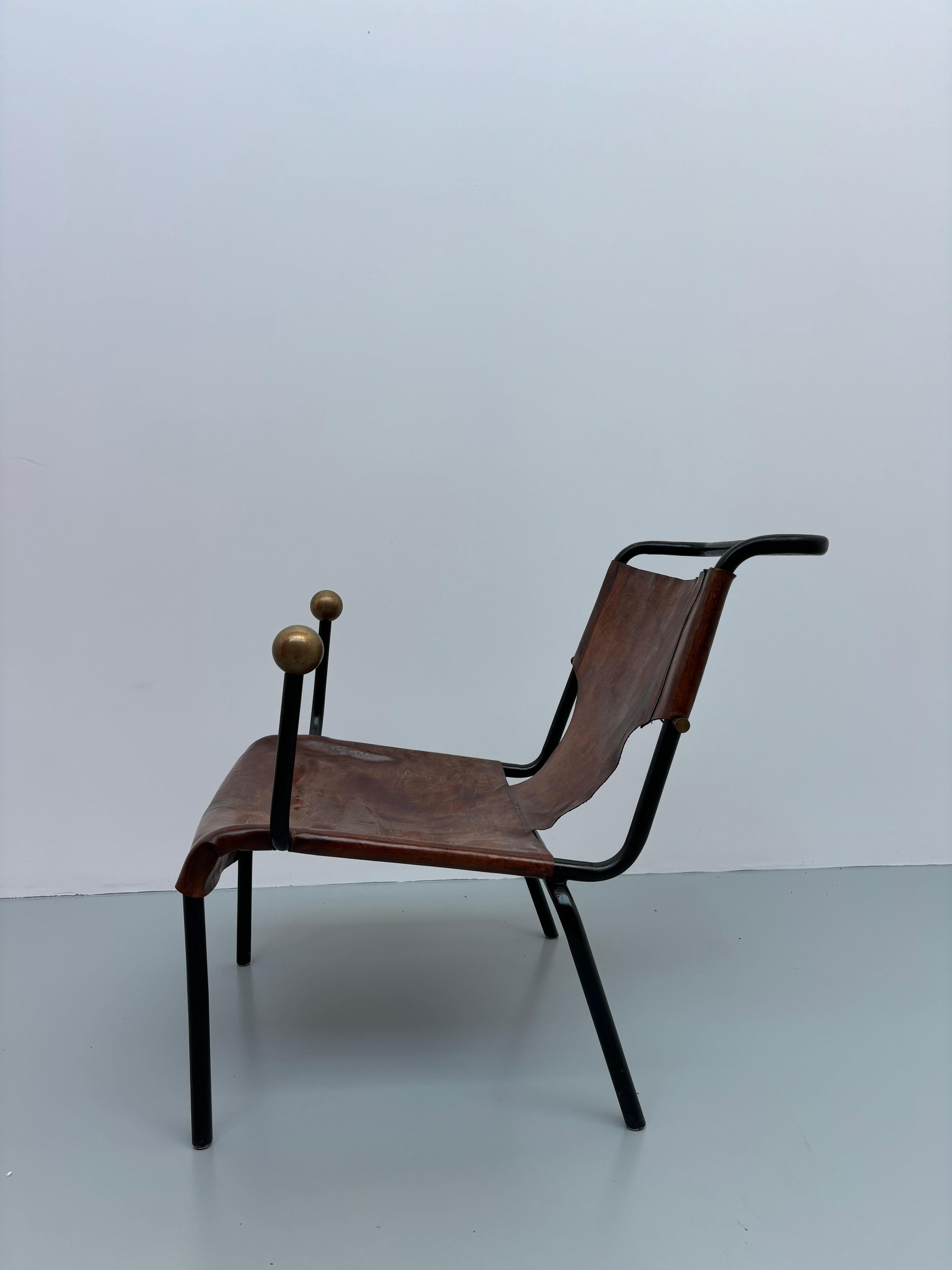 Scarce bola chair by Lina Bo bardi, early edition