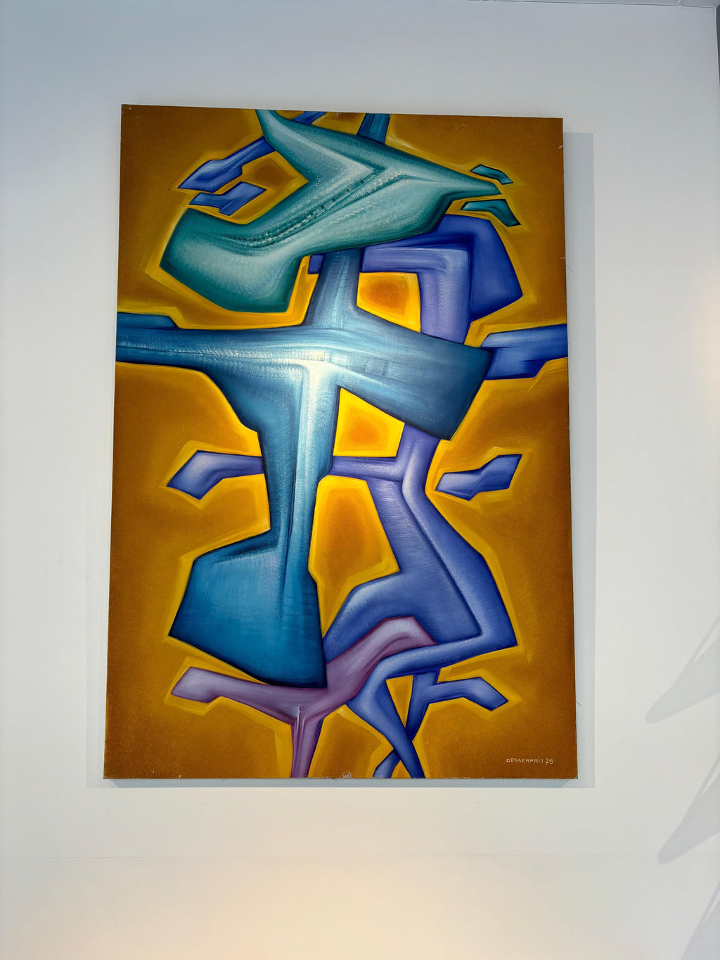 Roger Desserprit painting