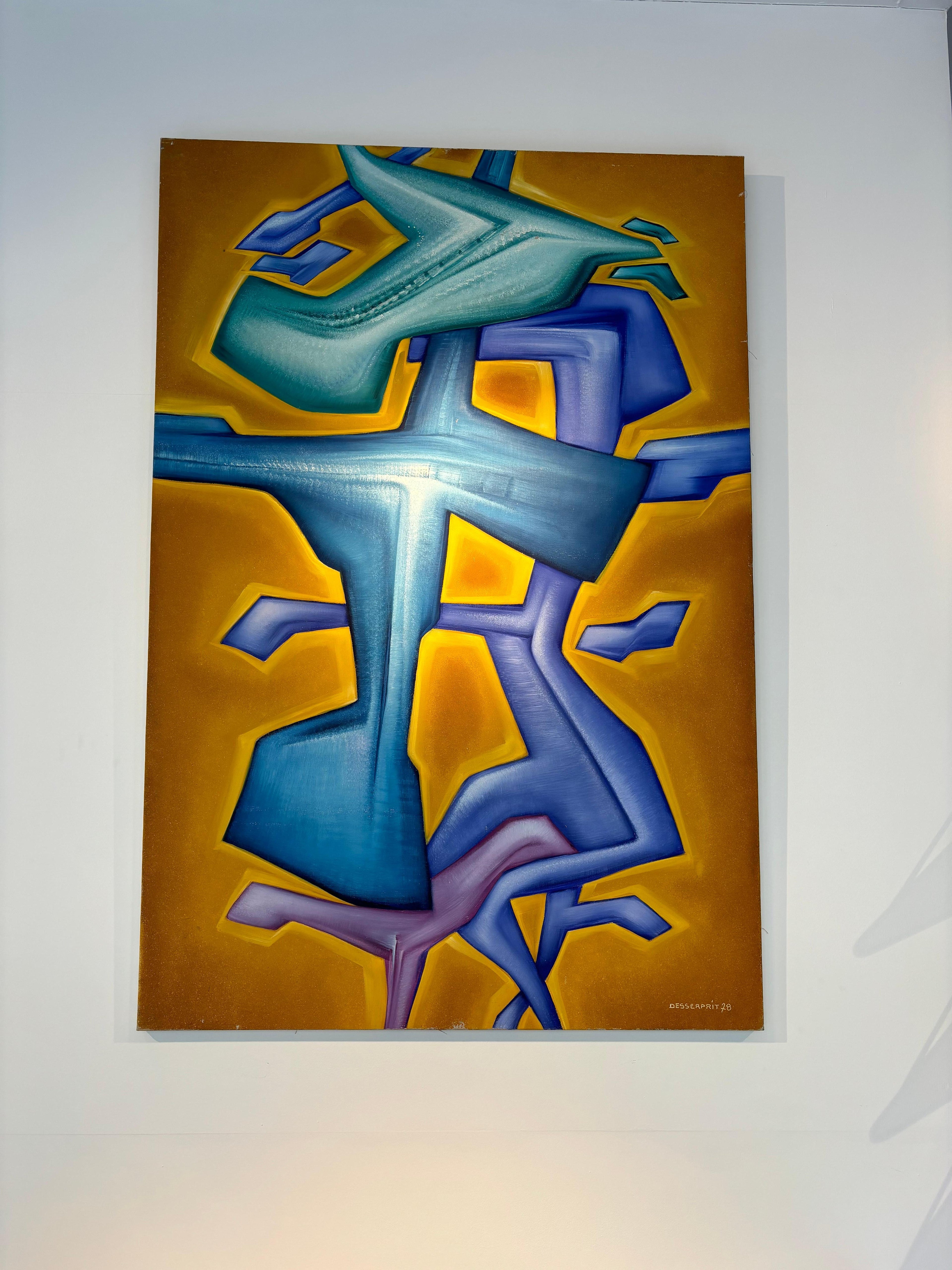 Roger Desserprit painting