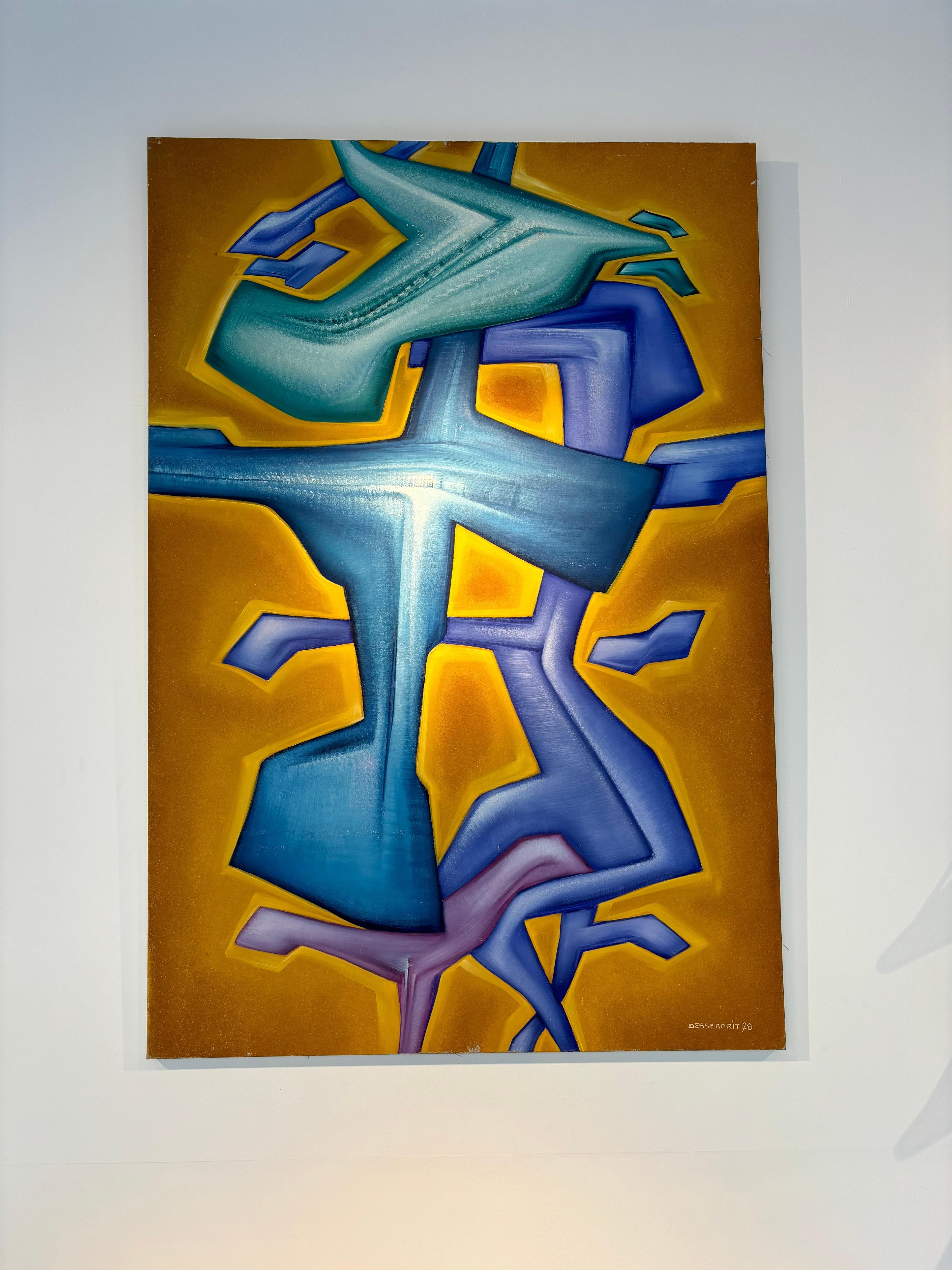 Roger Desserprit painting