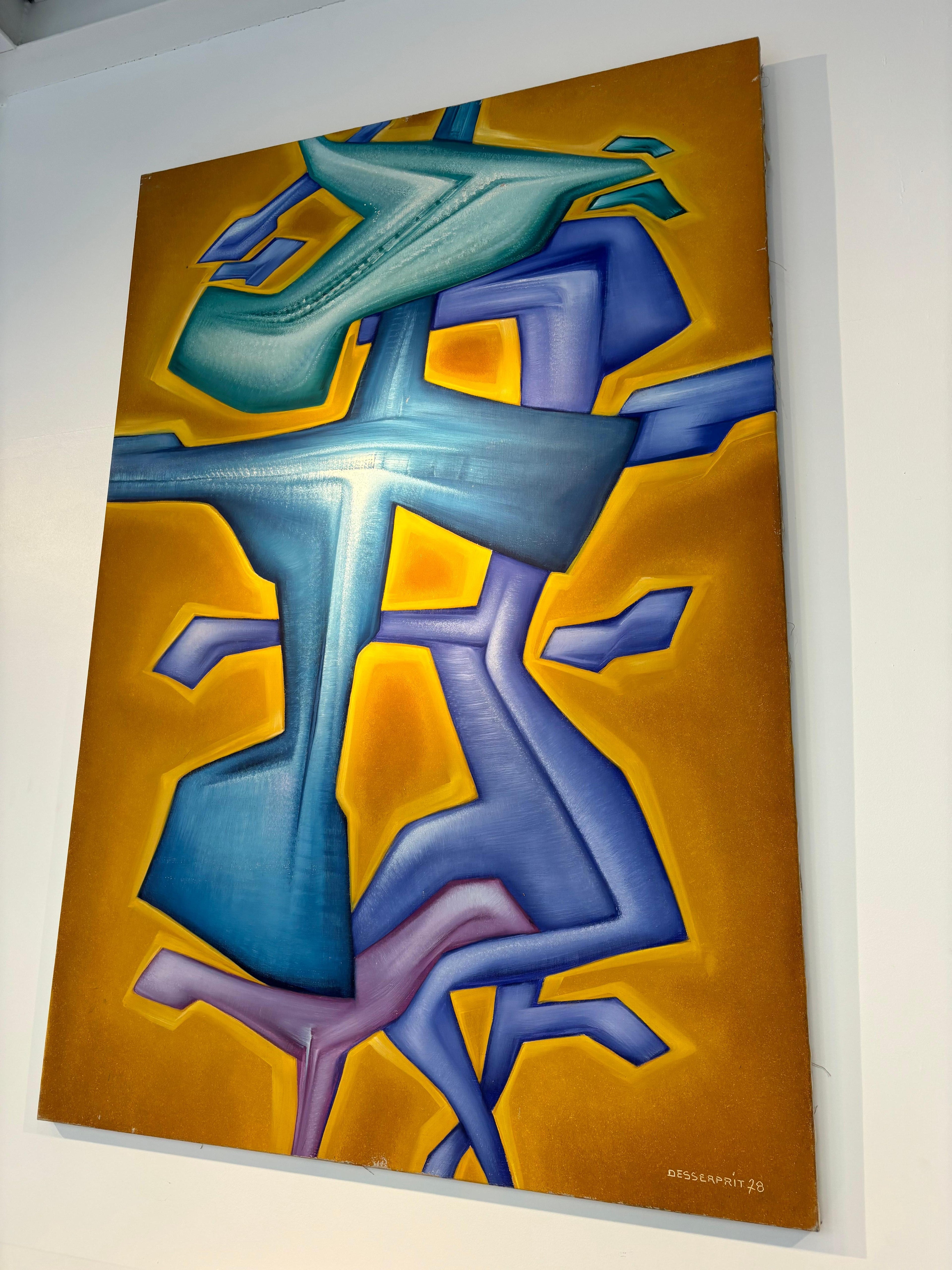 Roger Desserprit painting