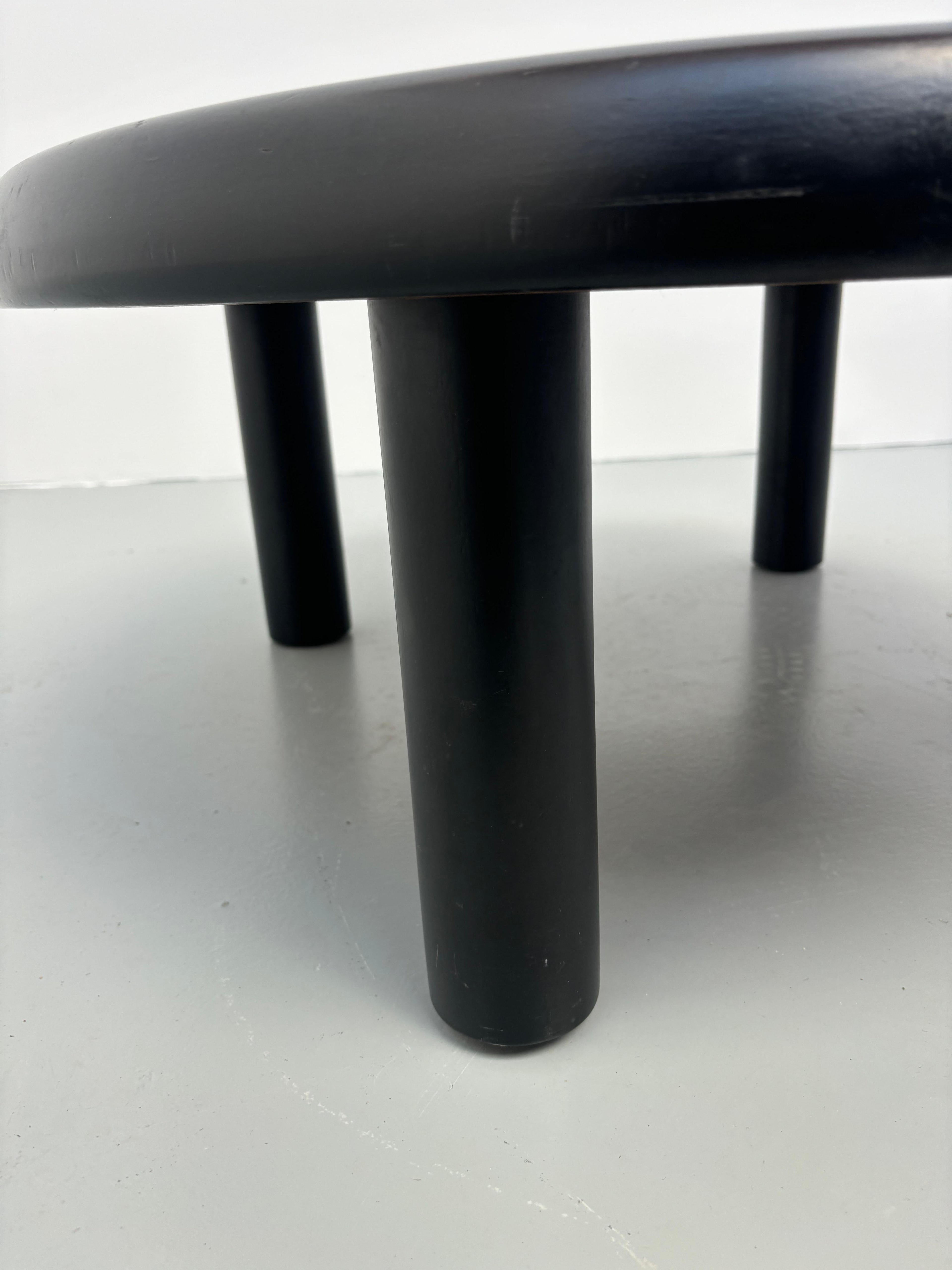 Scarce figurative coffee table by Roger Capron and Raymond Peynet