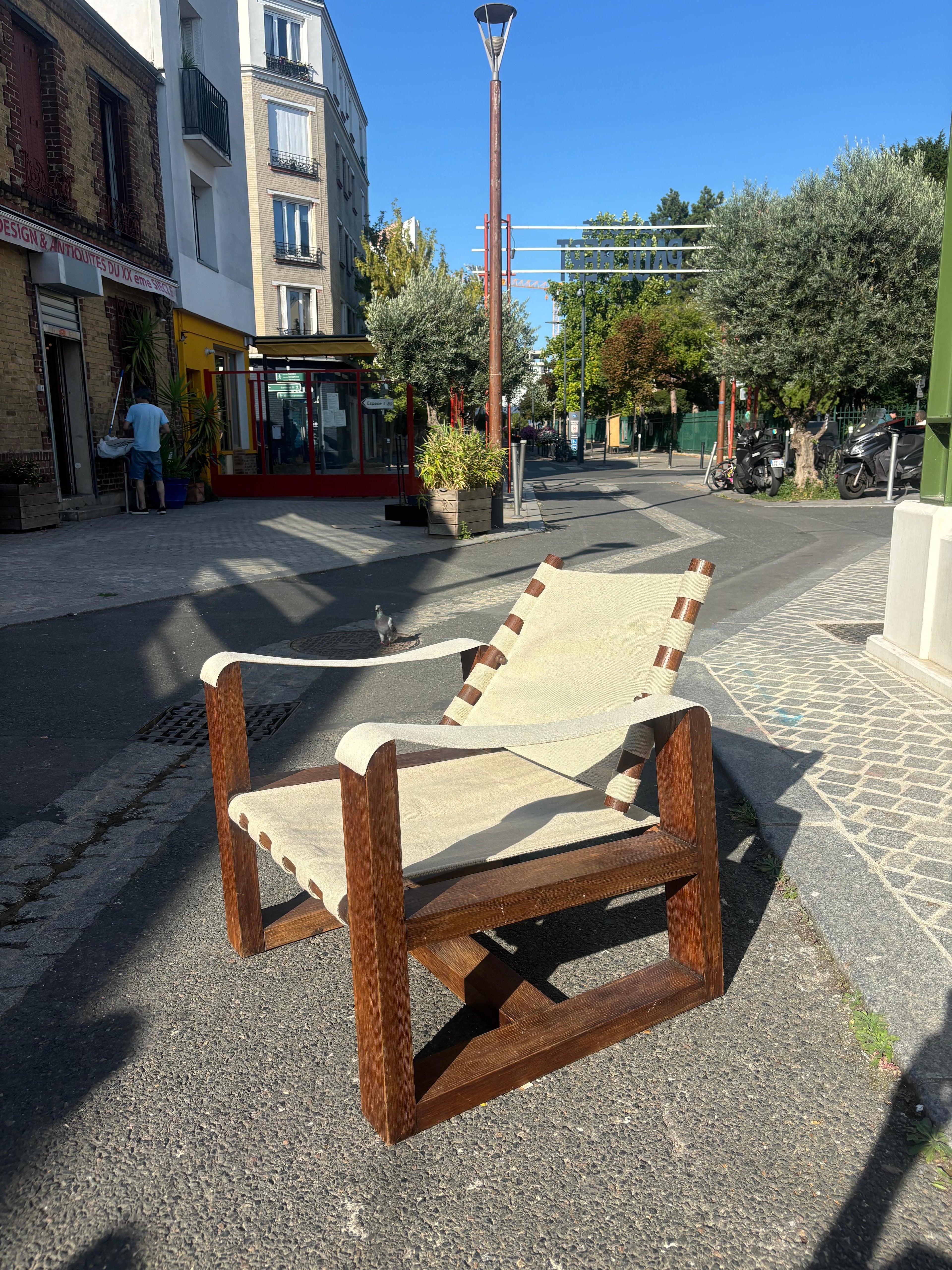 Armchair circa 1930 attributed to Eyre De Lanux
