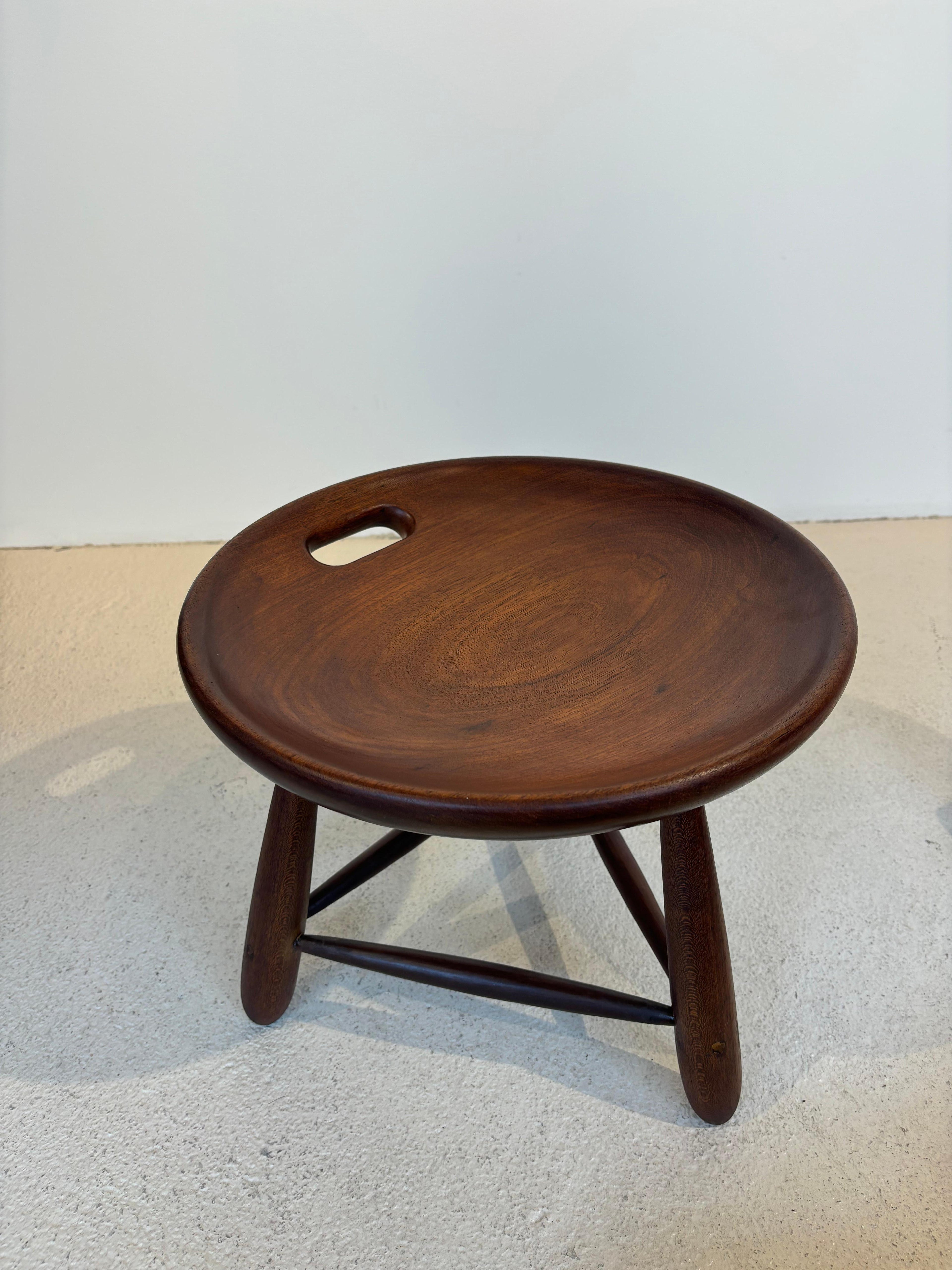 Early mocho stool by Sergio Rodrigues