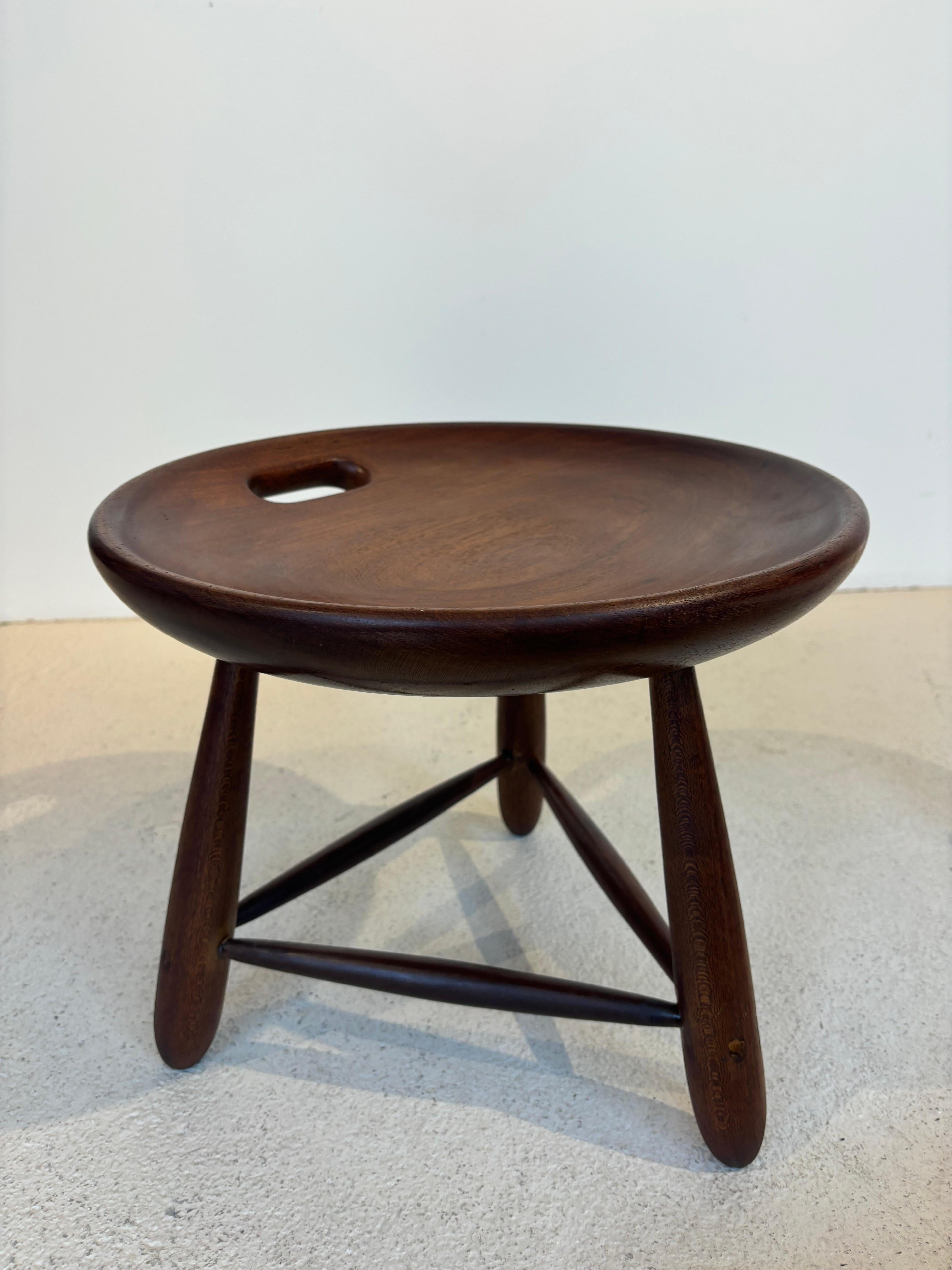 Early mocho stool by Sergio Rodrigues