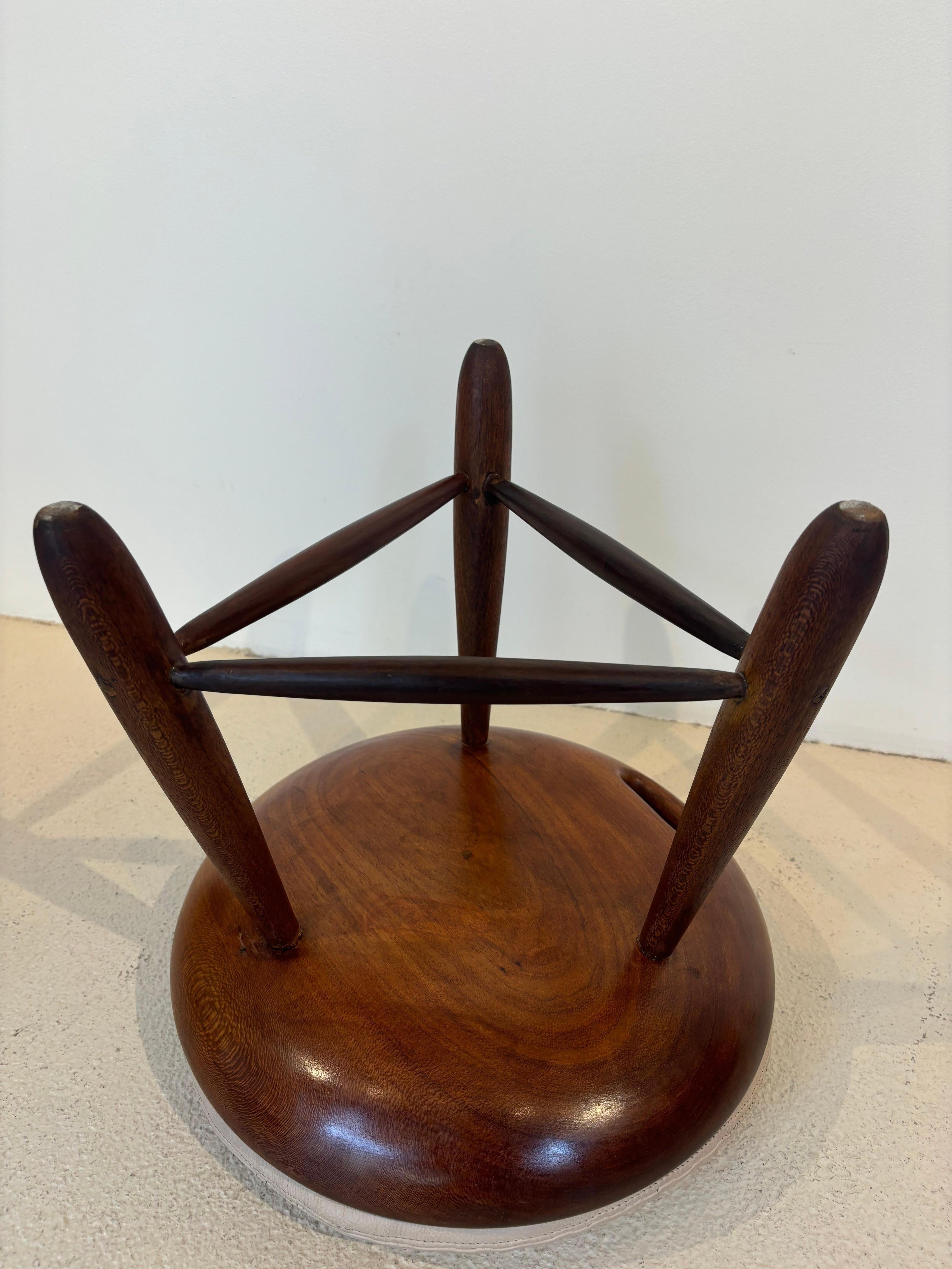 Early mocho stool by Sergio Rodrigues