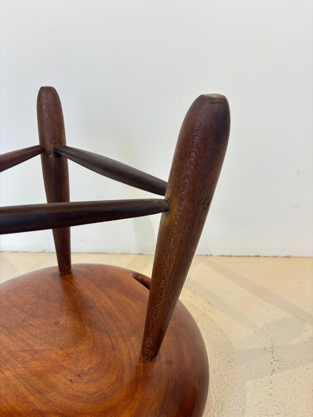 Early mocho stool by Sergio Rodrigues