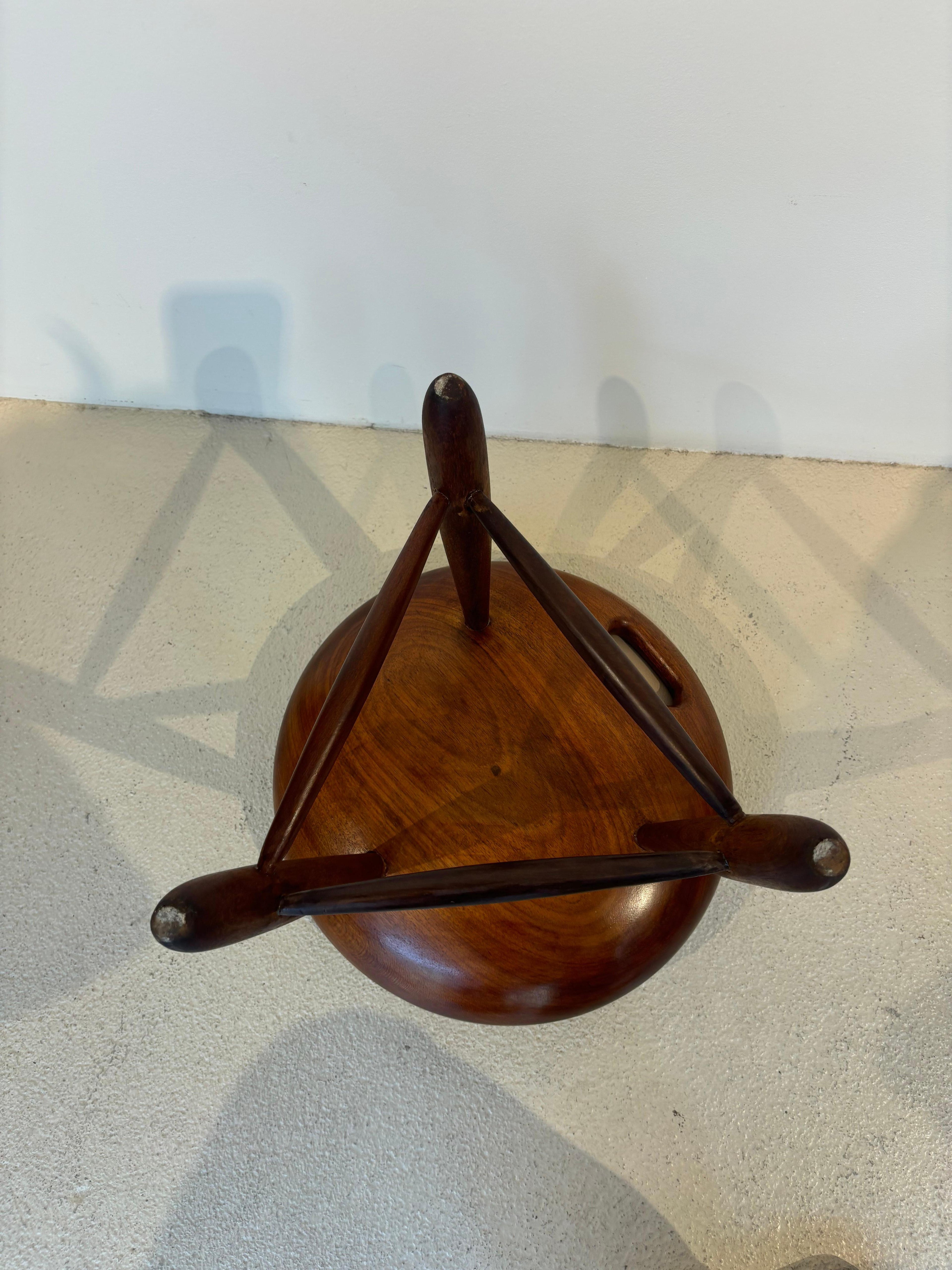 Early mocho stool by Sergio Rodrigues