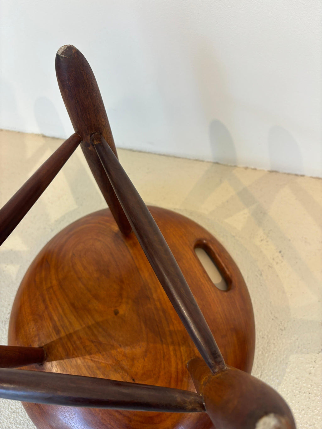 Early mocho stool by Sergio Rodrigues