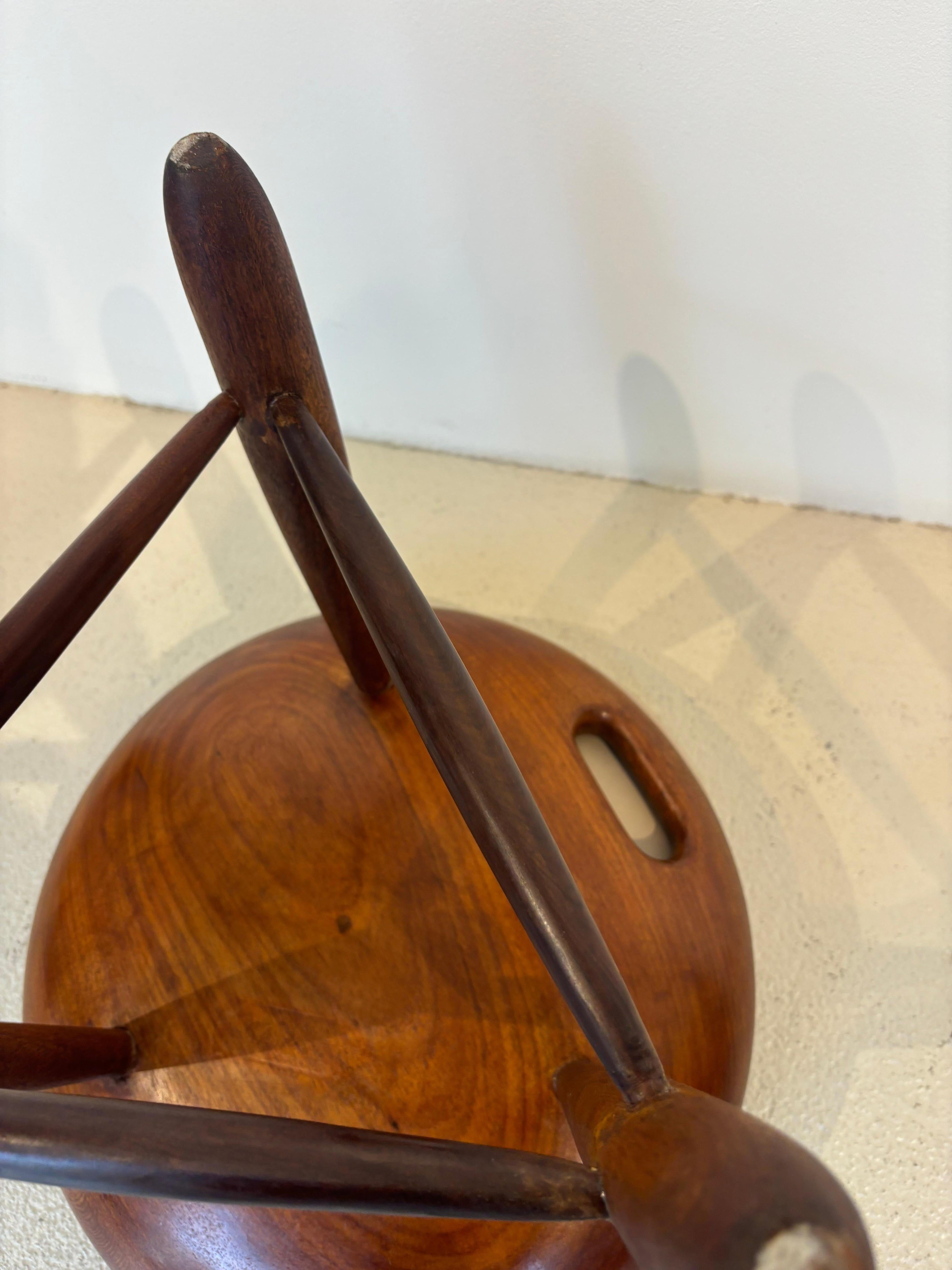 Early mocho stool by Sergio Rodrigues