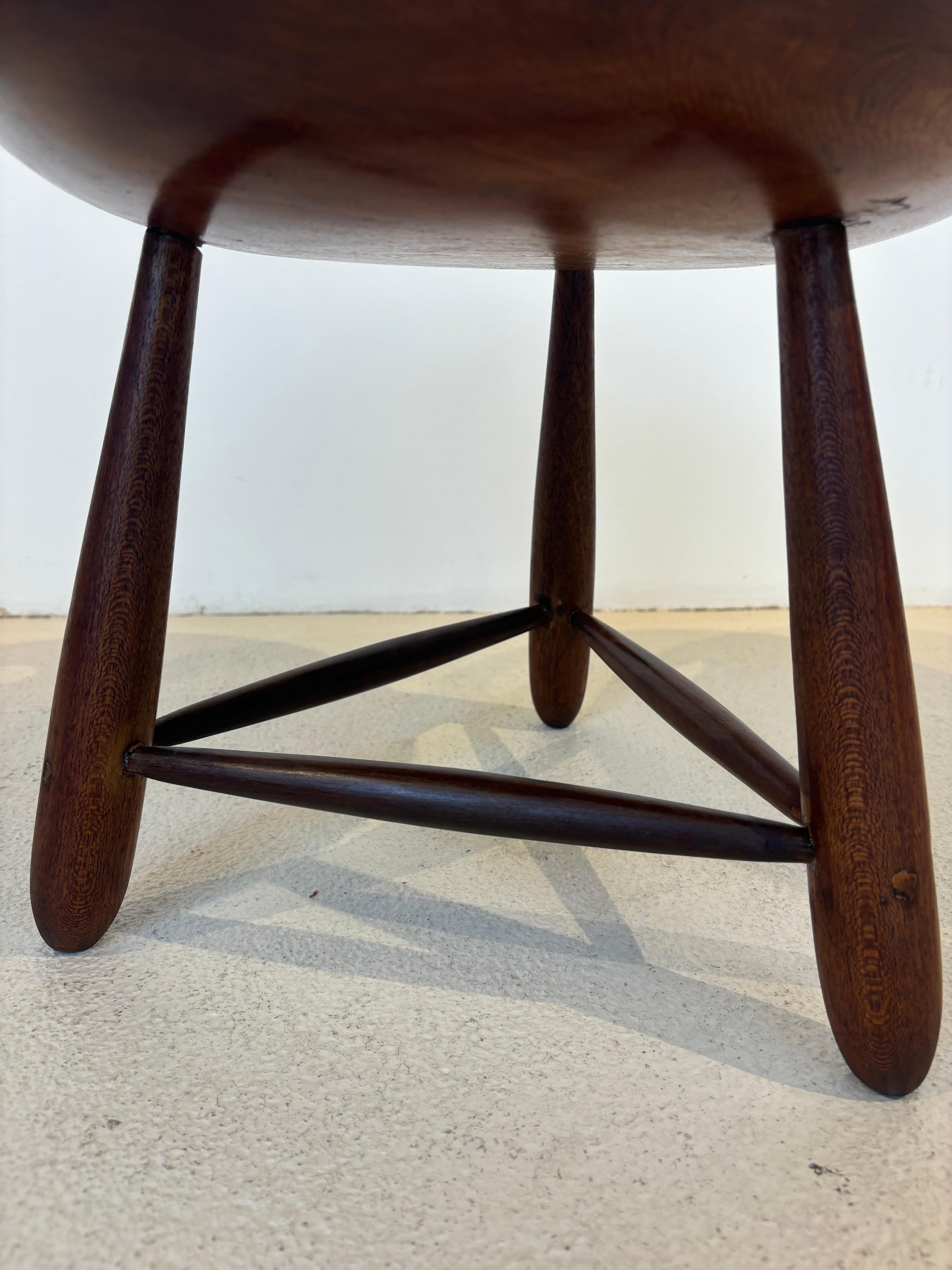 Early mocho stool by Sergio Rodrigues