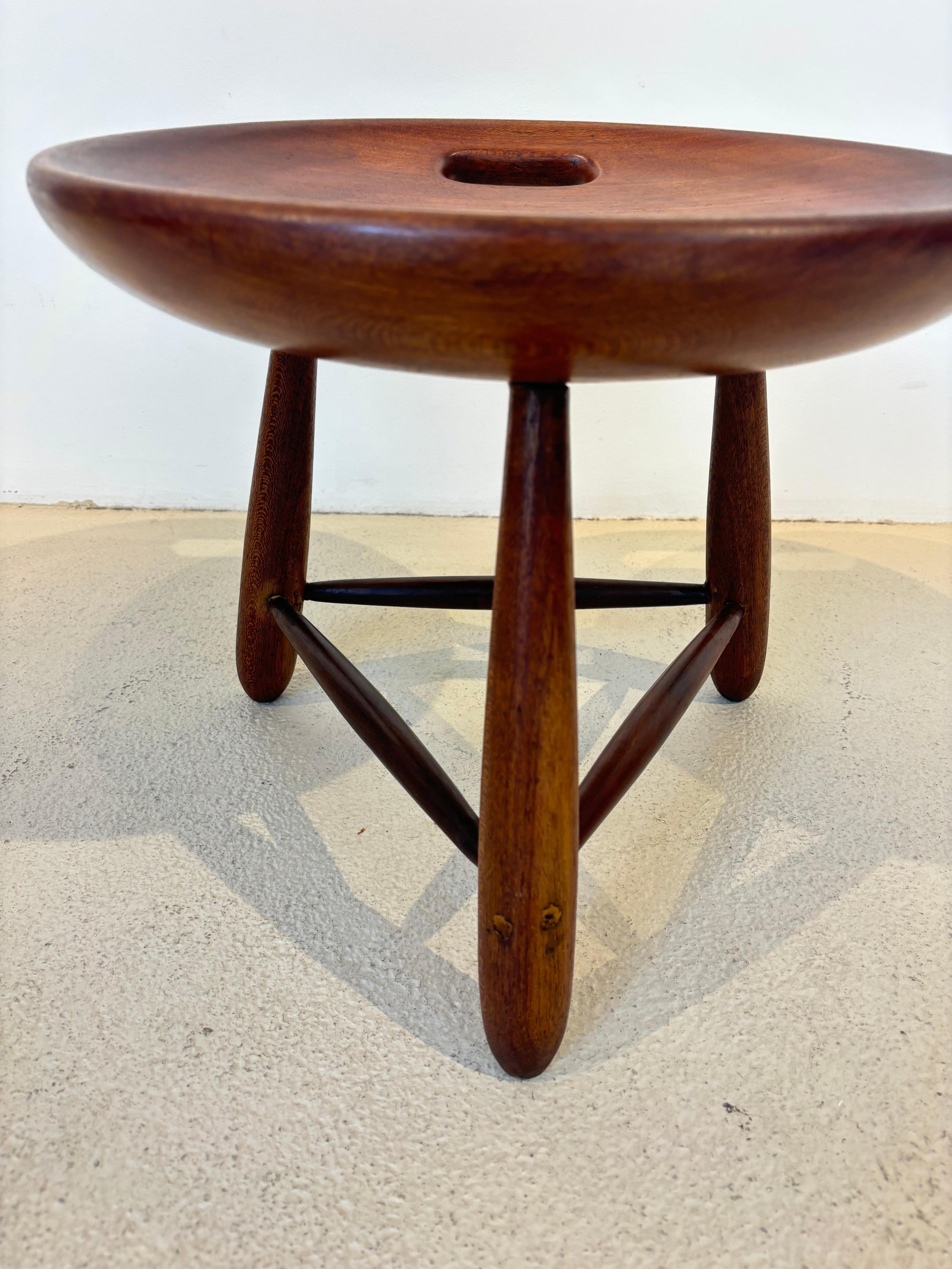 Early mocho stool by Sergio Rodrigues