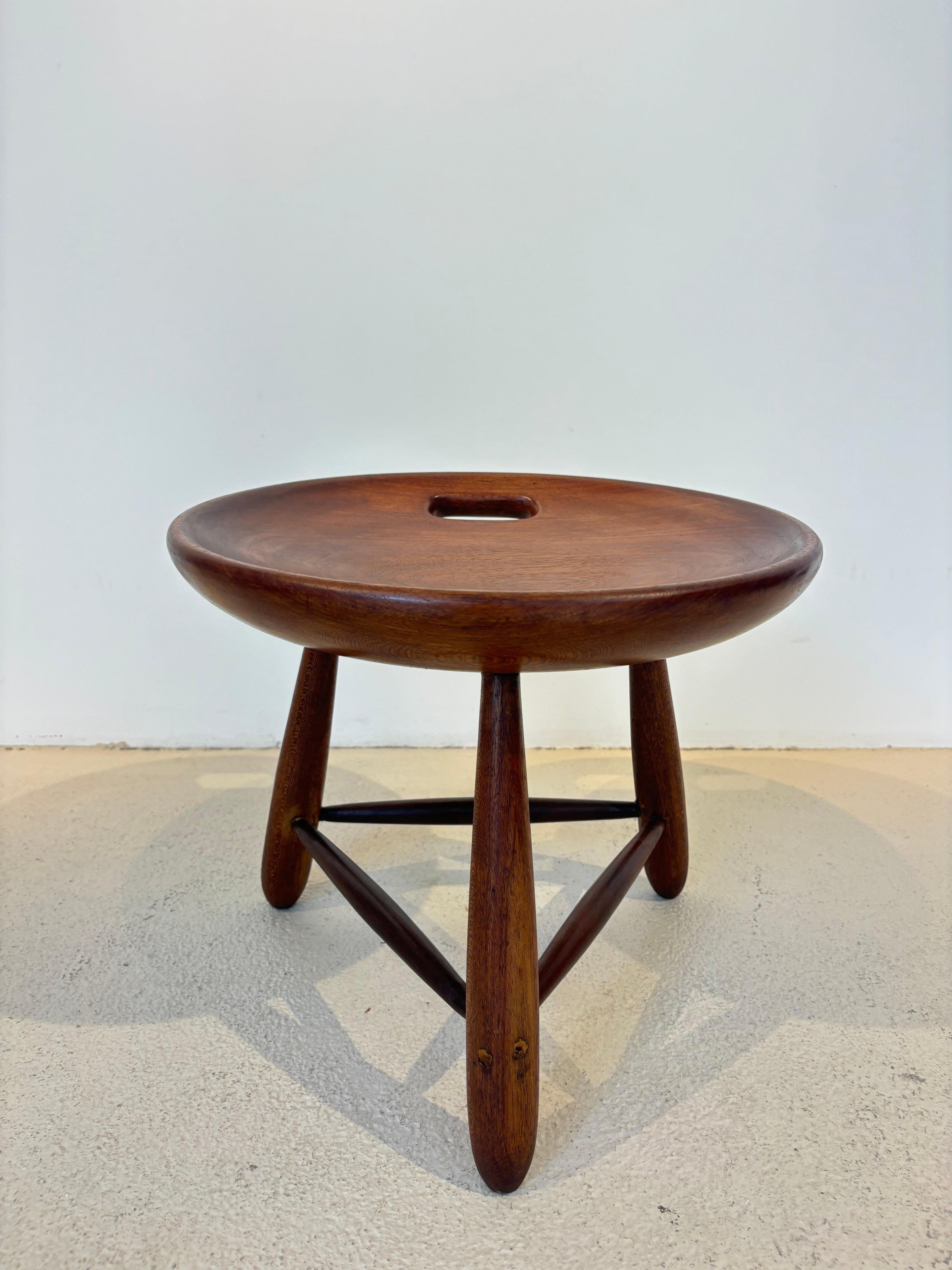 Early mocho stool by Sergio Rodrigues