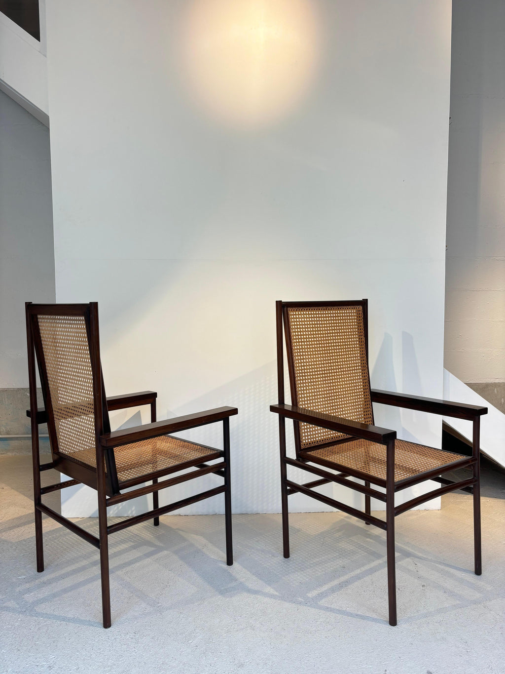 Scarce pair of estolril chairs by Joaquim Tenreiro