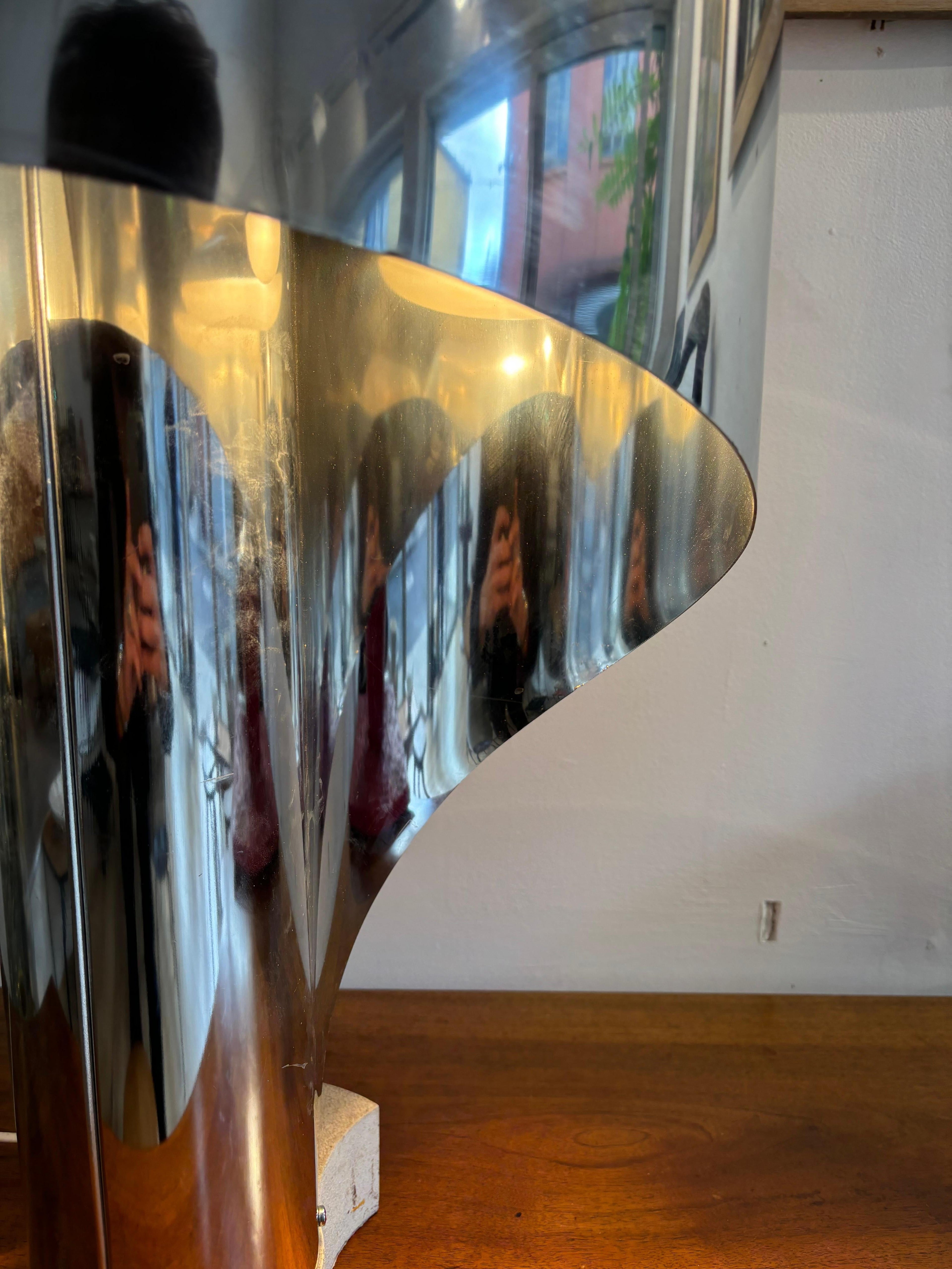 Spinnaker lamp by Constantino Corsini and giorgio Wiskemann