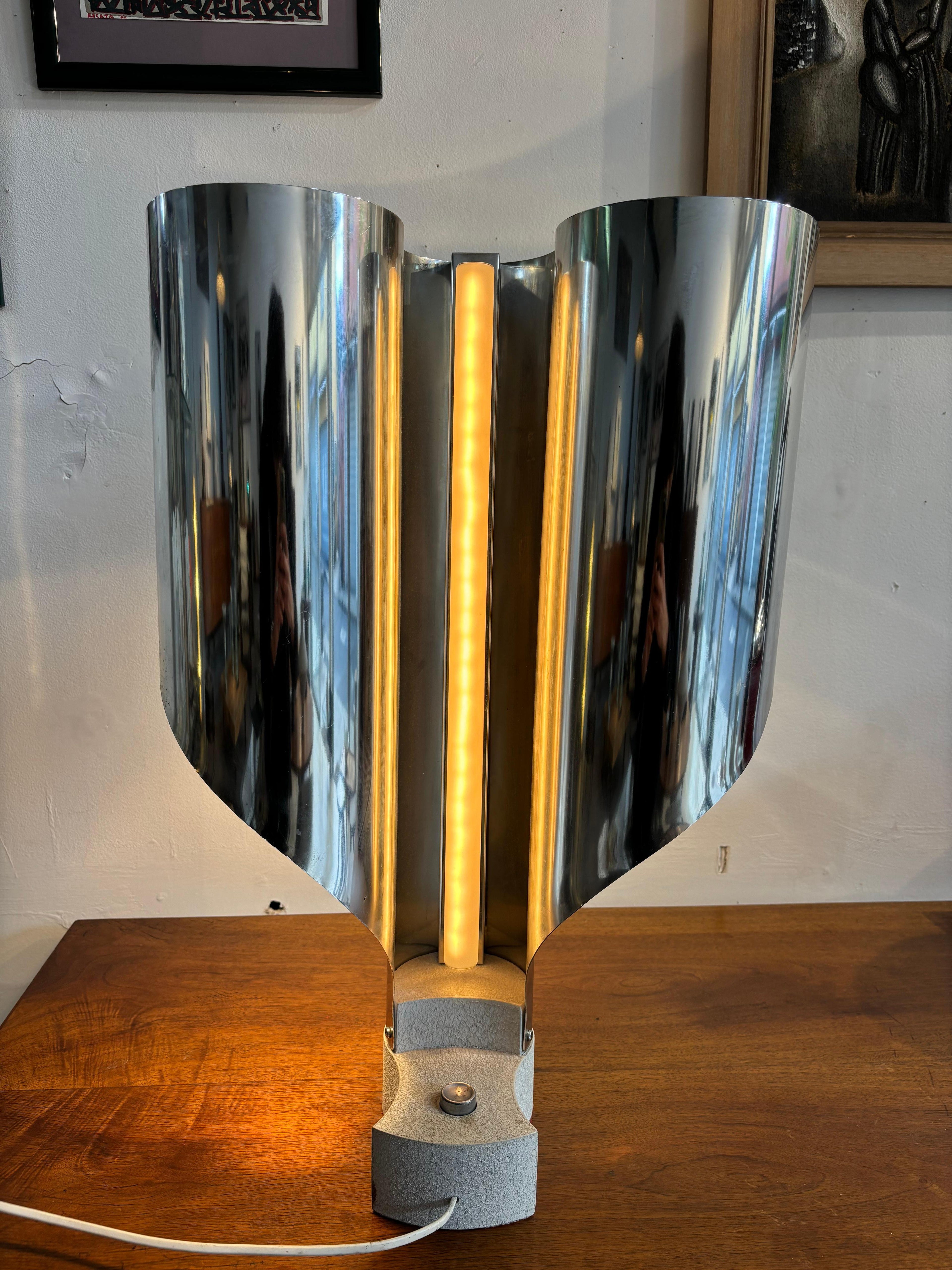 Spinnaker lamp by Constantino Corsini and giorgio Wiskemann