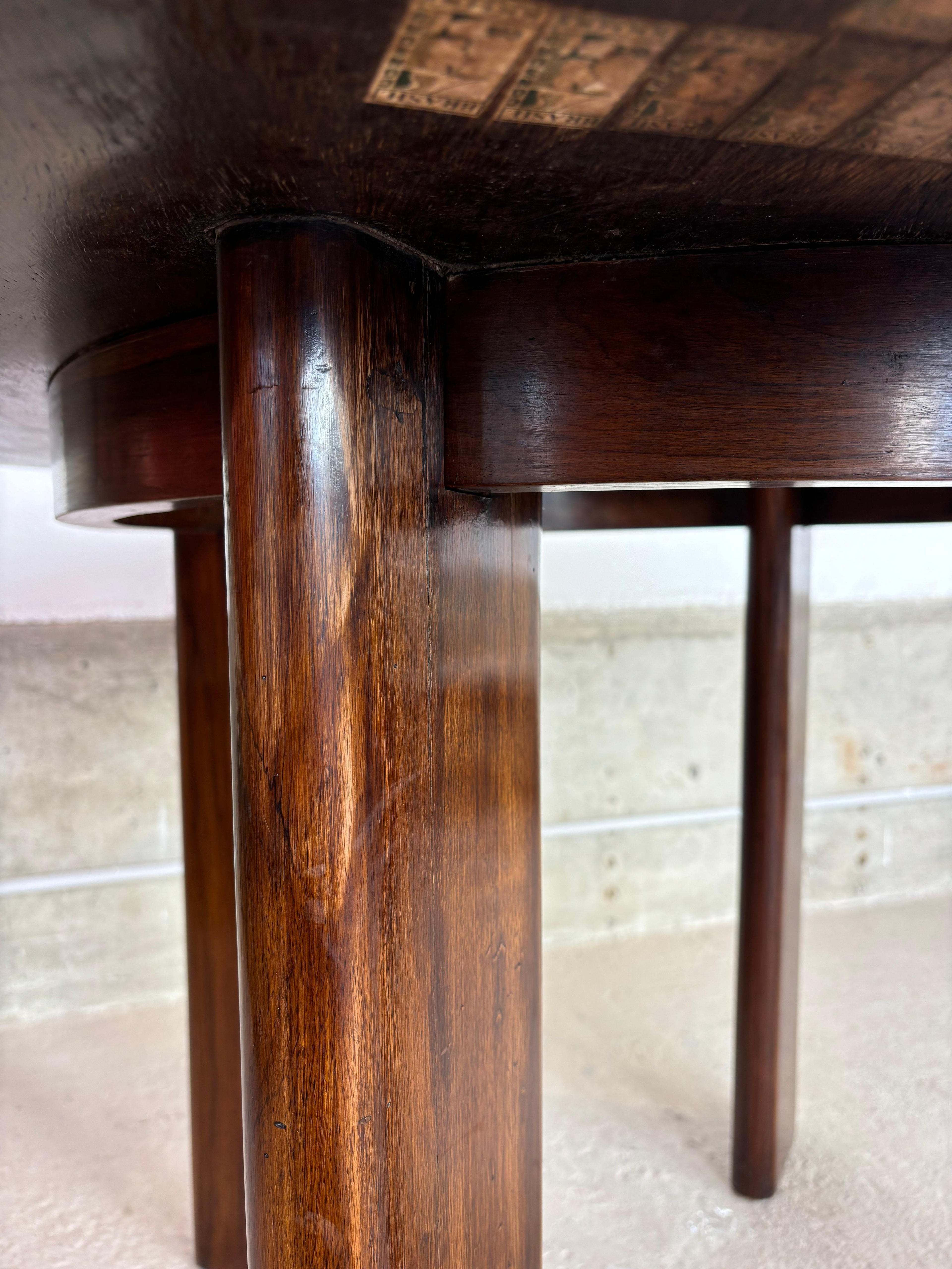 Scarce dining table by Joaquim Tenreiro