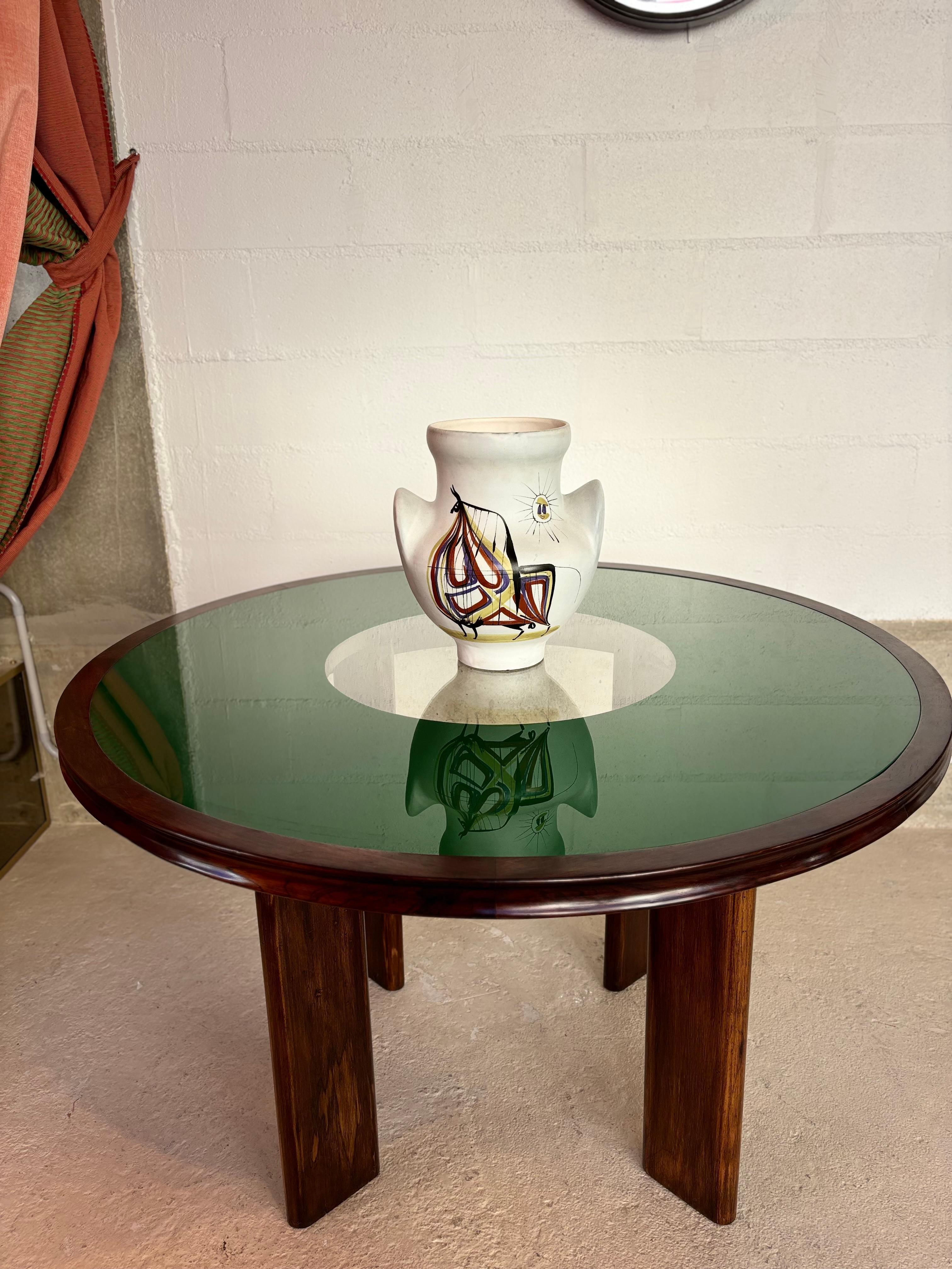 Scarce dining table by Joaquim Tenreiro