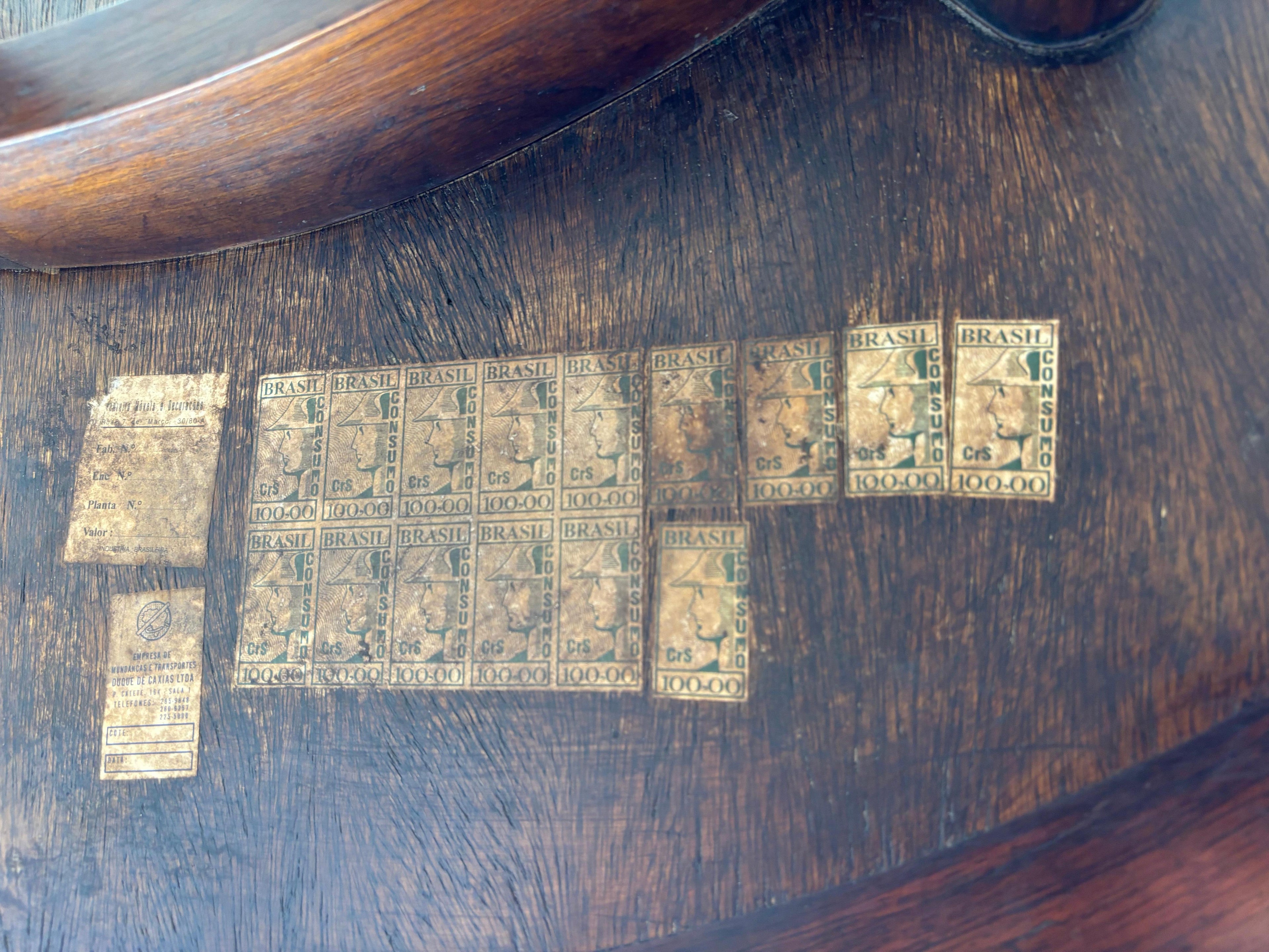Scarce dining table by Joaquim Tenreiro