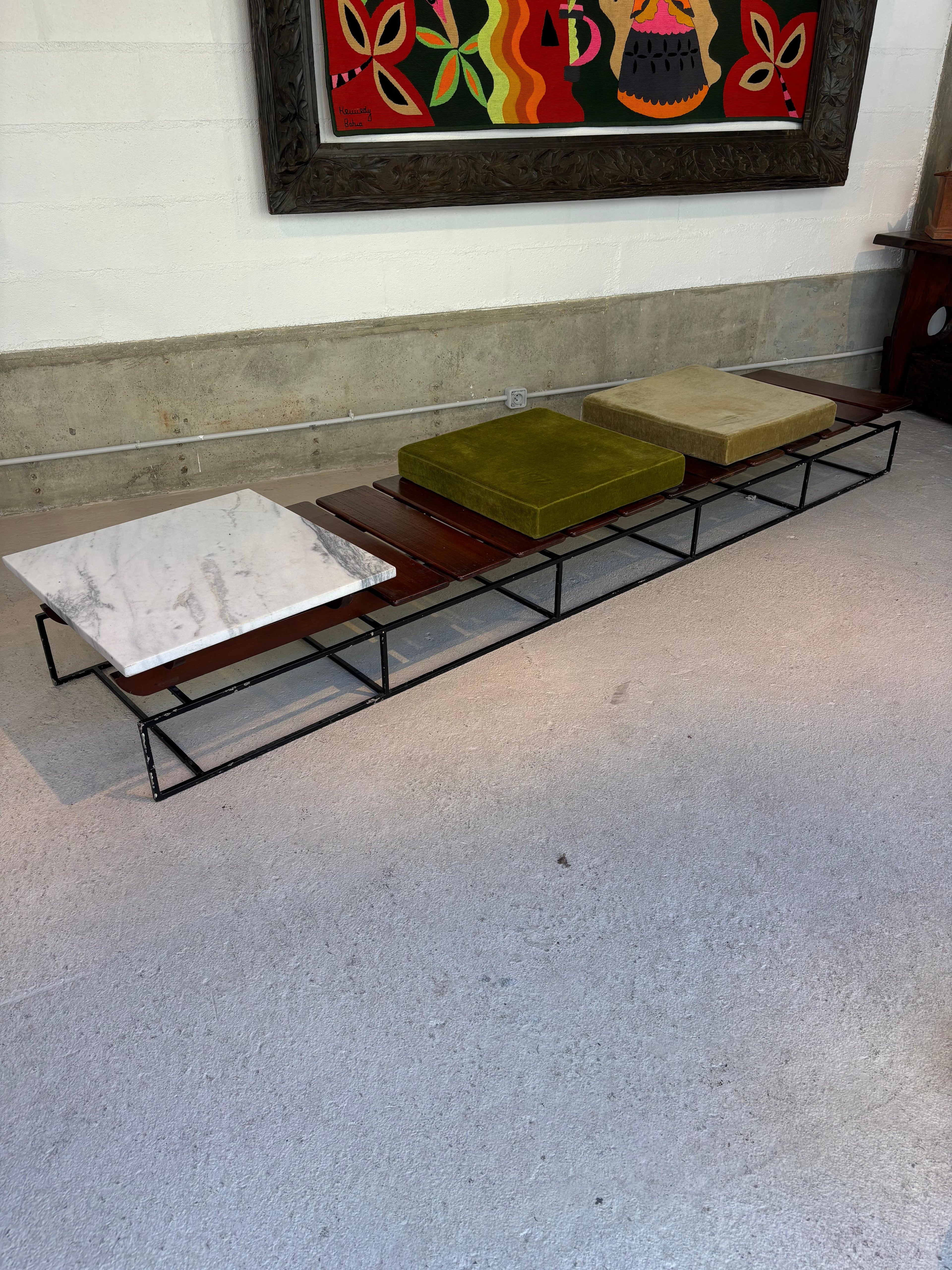 Nice brazilian benche attributed to Zalszupin