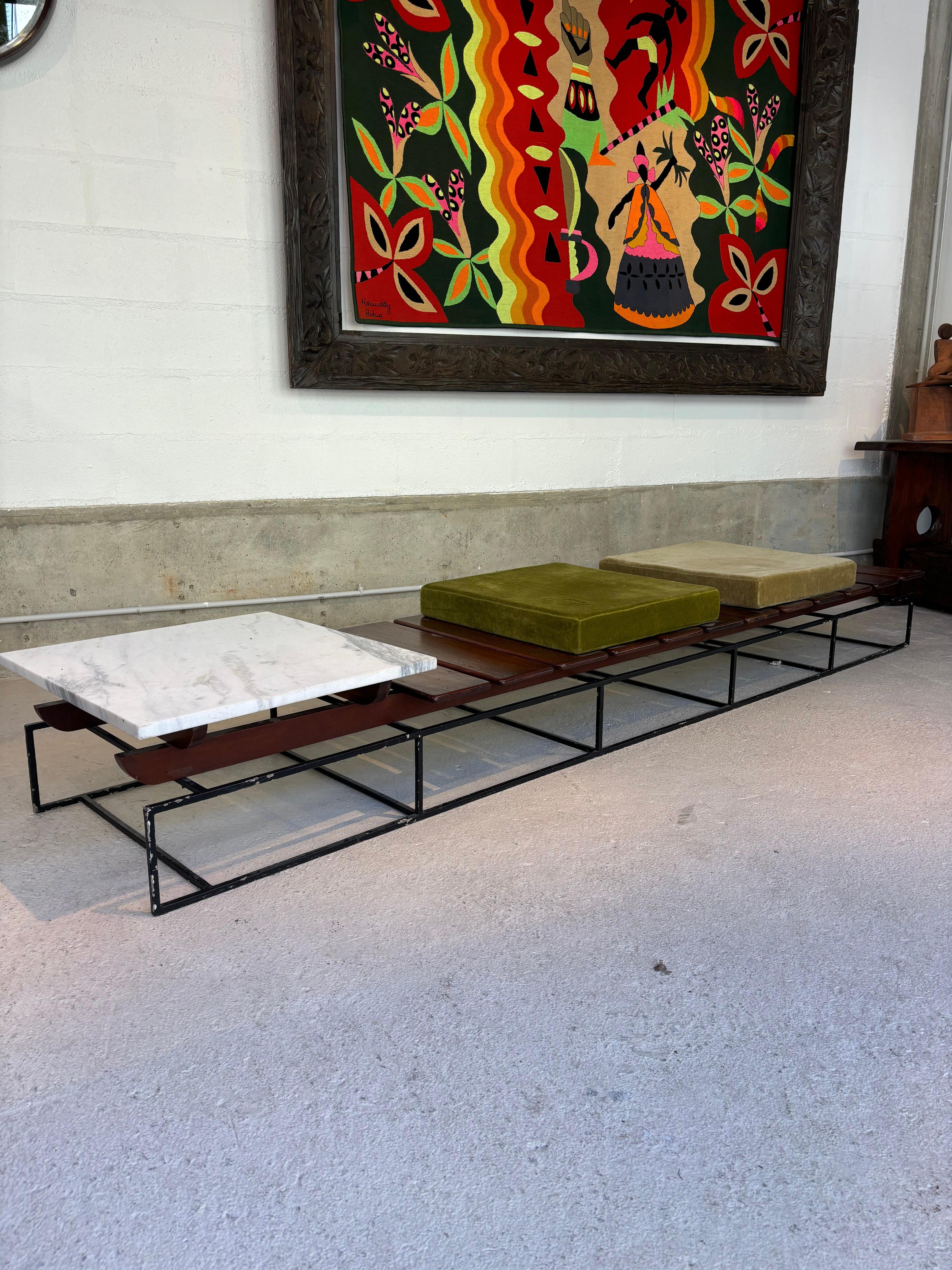 Nice brazilian benche attributed to Zalszupin