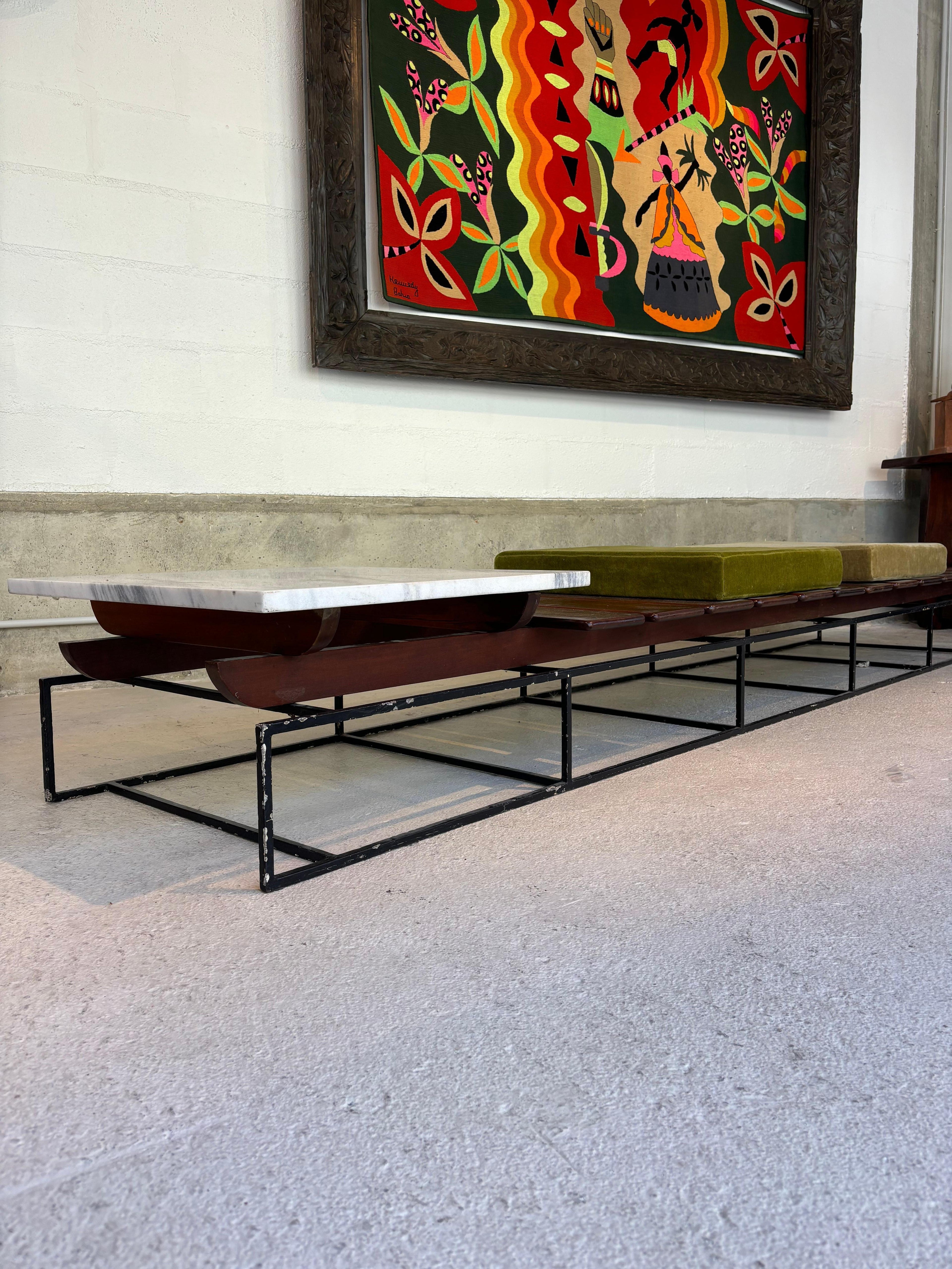 Nice brazilian benche attributed to Zalszupin