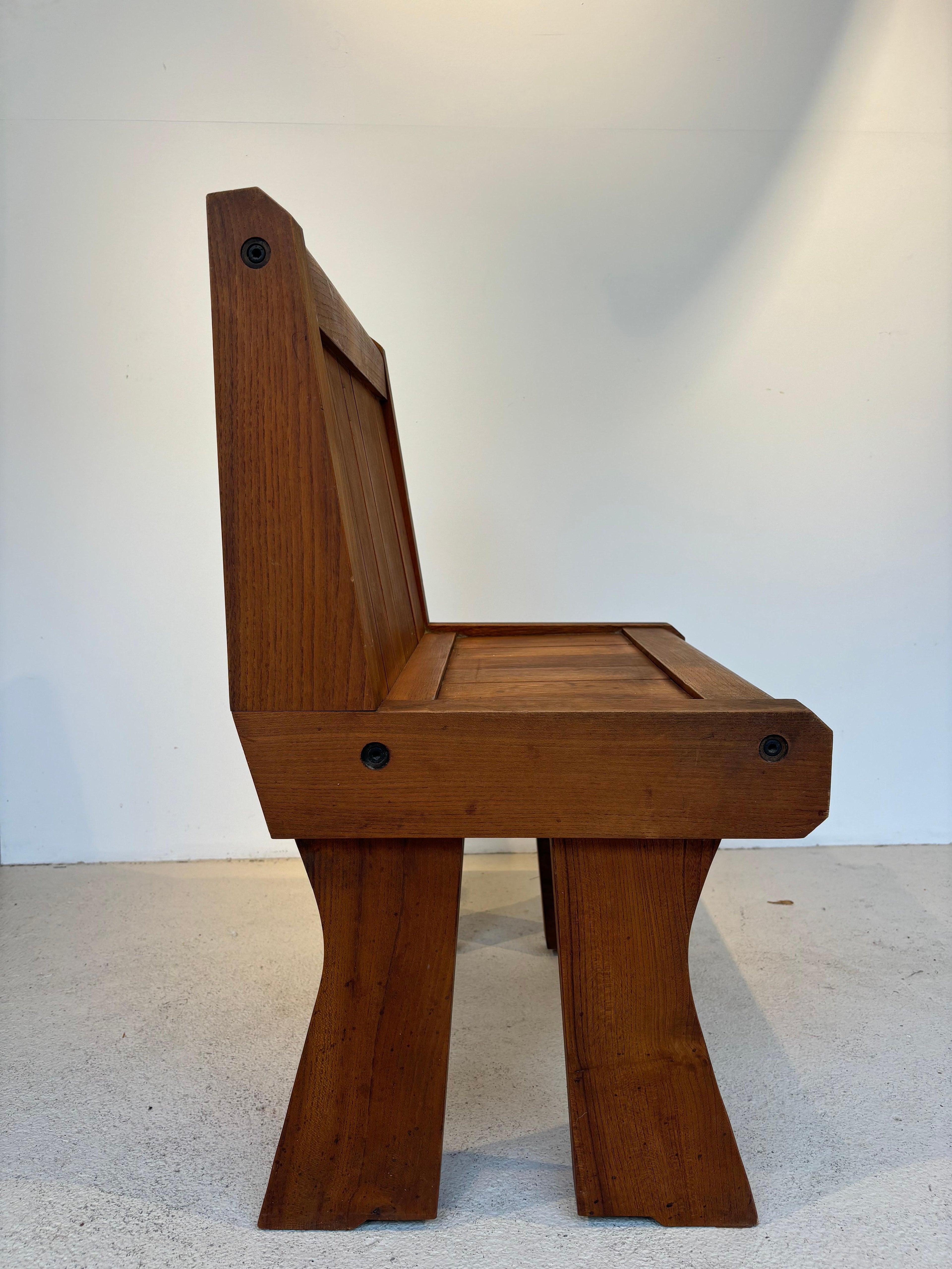 Nice bench by Claude Demoyen