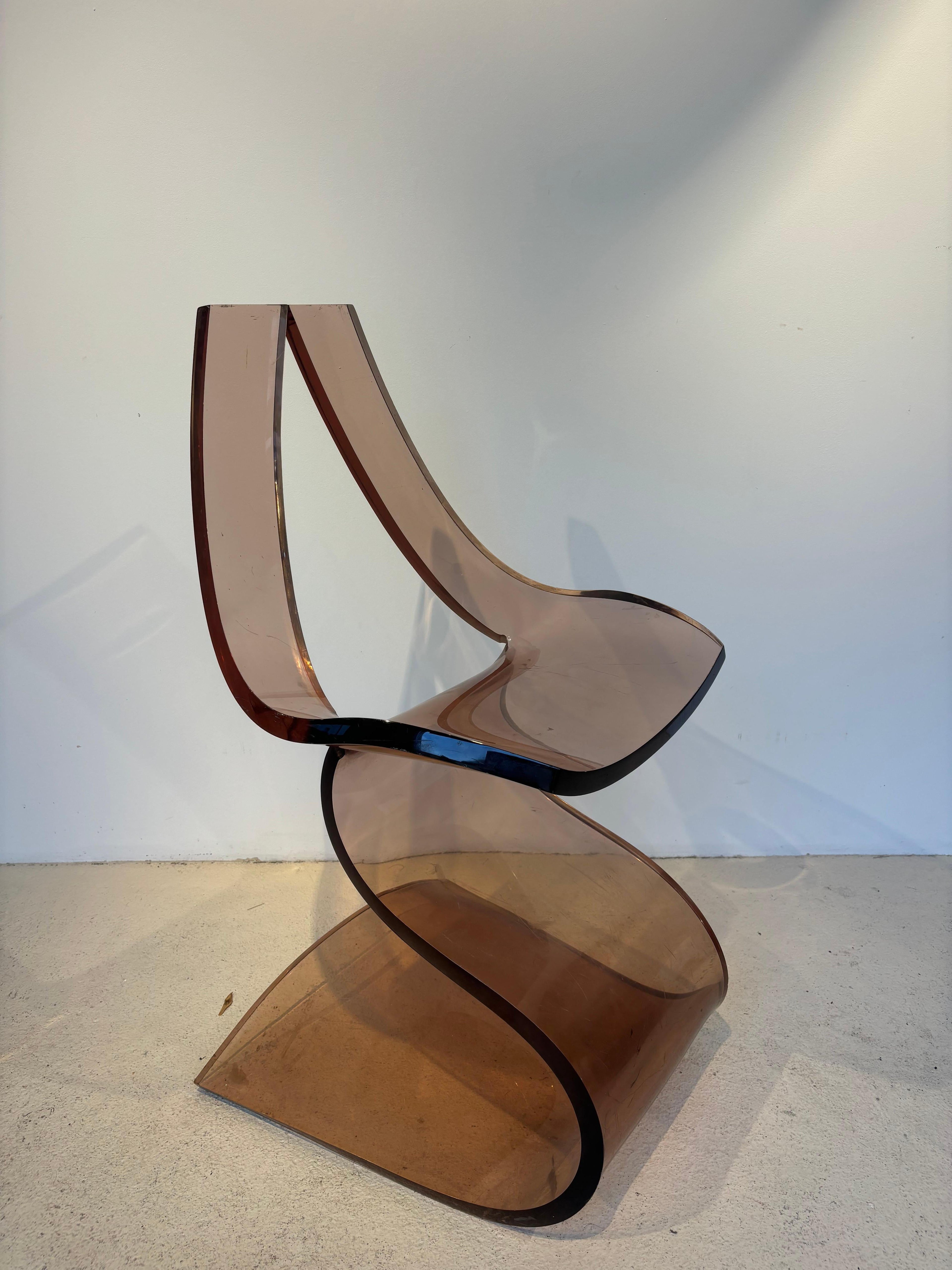 Set of 4 chairs by Michel Dumas