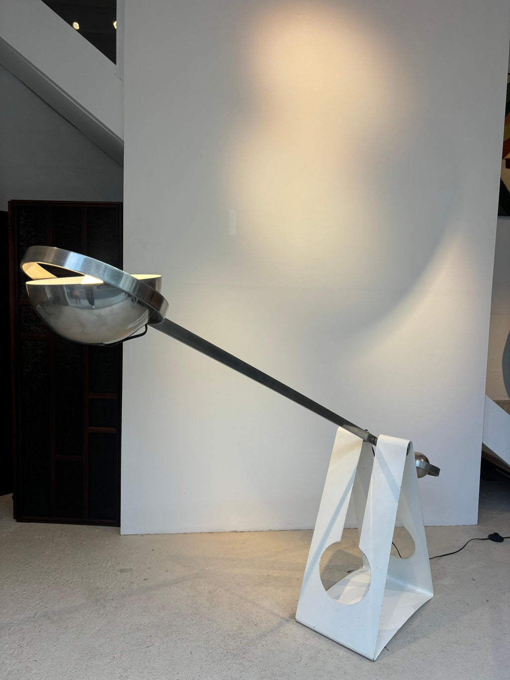 Scarce floorlamp by Sabine Charoy for Verre et Lumières.
