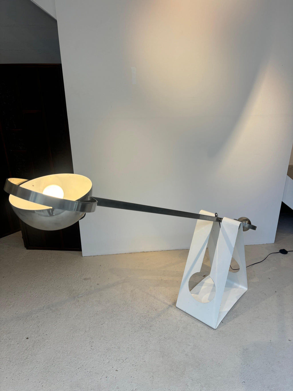 Scarce floorlamp by Sabine Charoy for Verre et Lumières.