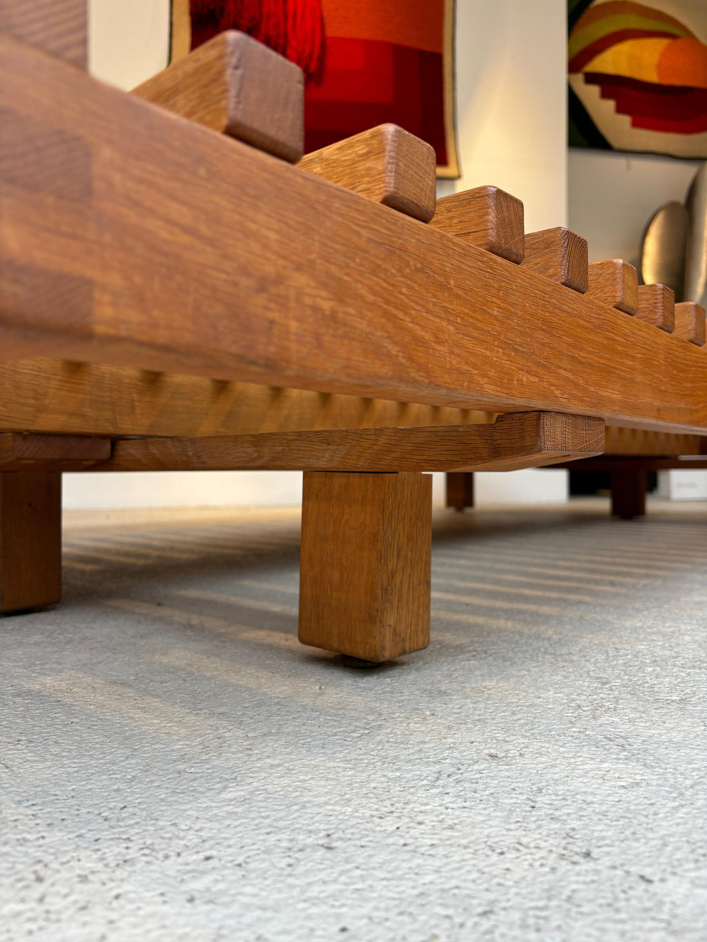 LO7 Sofa/Daybed Base or coffee table by Pierre Chapo