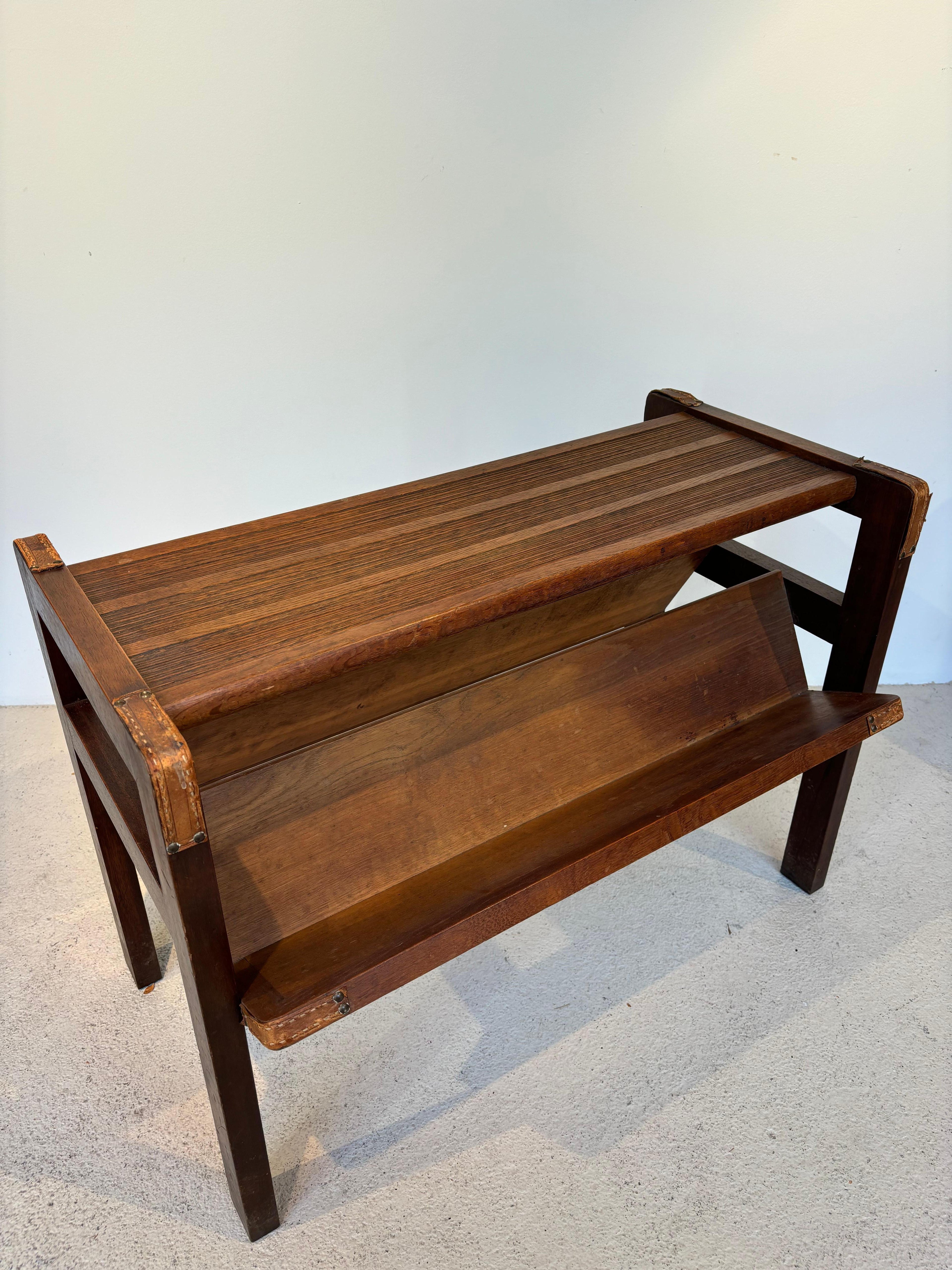 Side table by Jacques Adnet