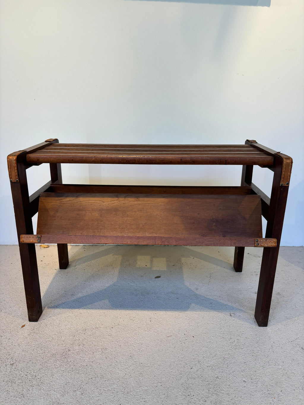 Side table by Jacques Adnet