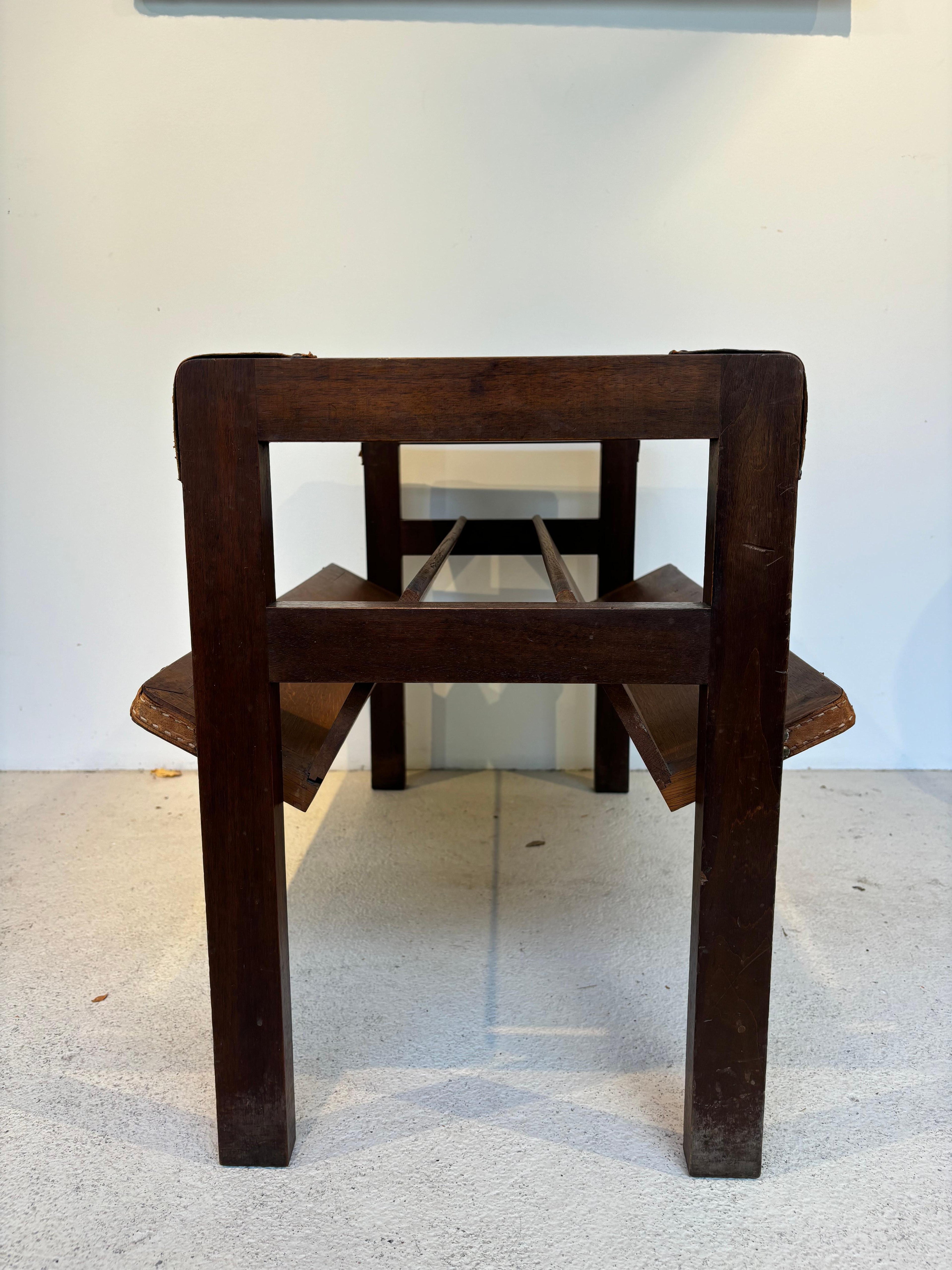 Side table by Jacques Adnet