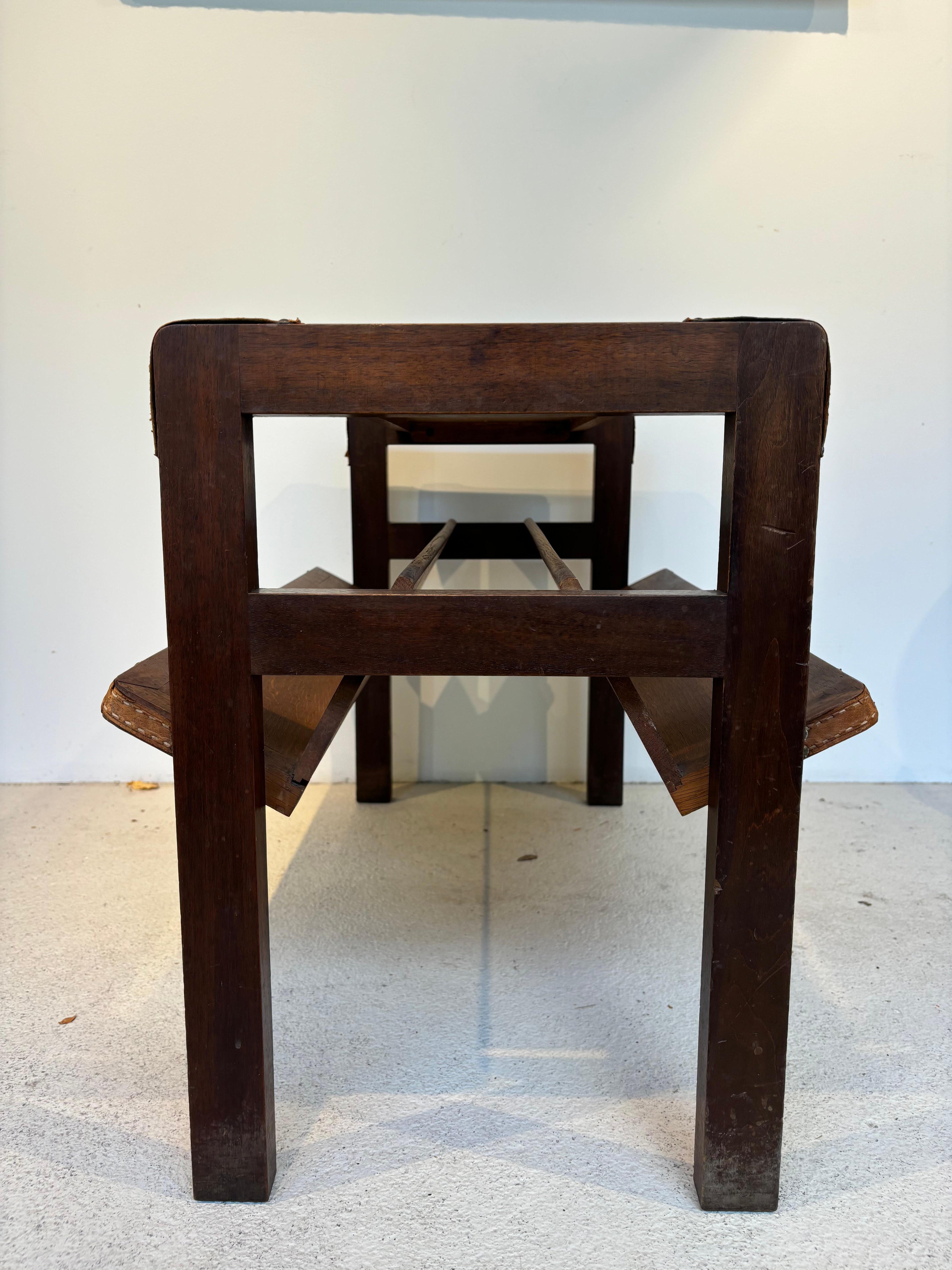 Side table by Jacques Adnet