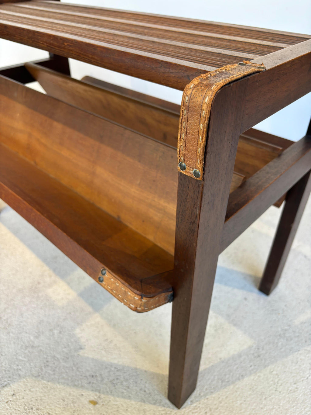 Side table by Jacques Adnet