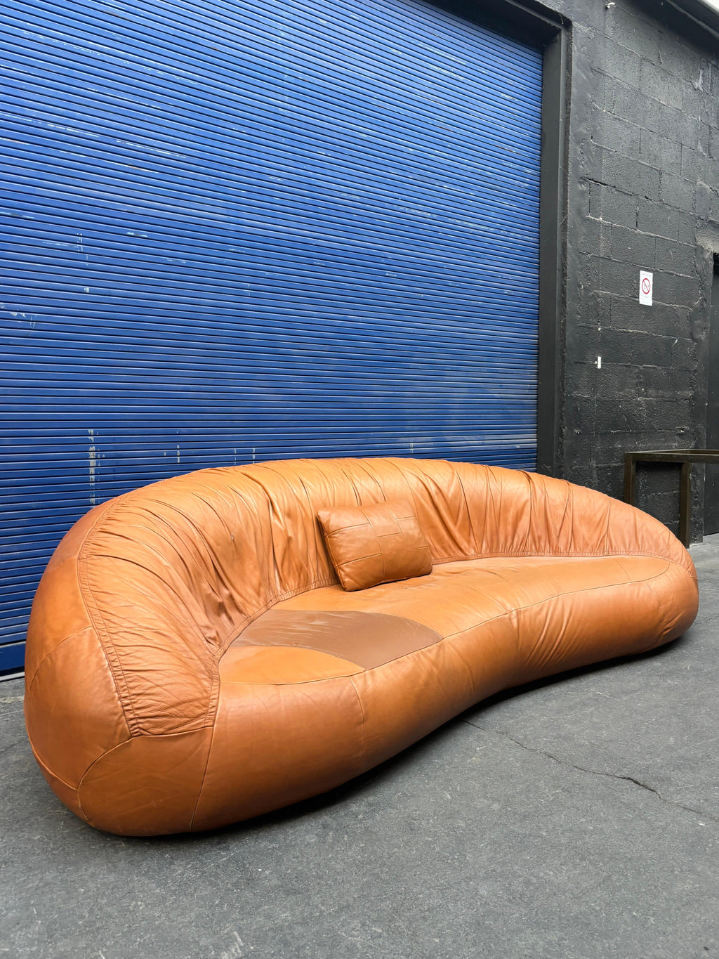 Moon sofa attributed to Raphael Raffel