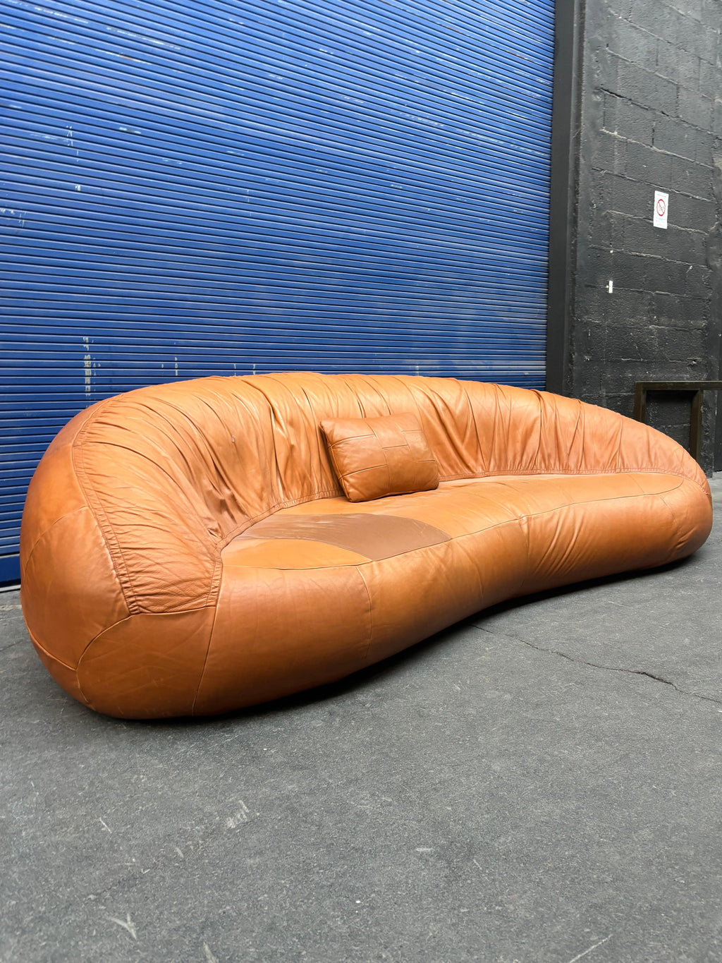 Moon sofa attributed to Raphael Raffel