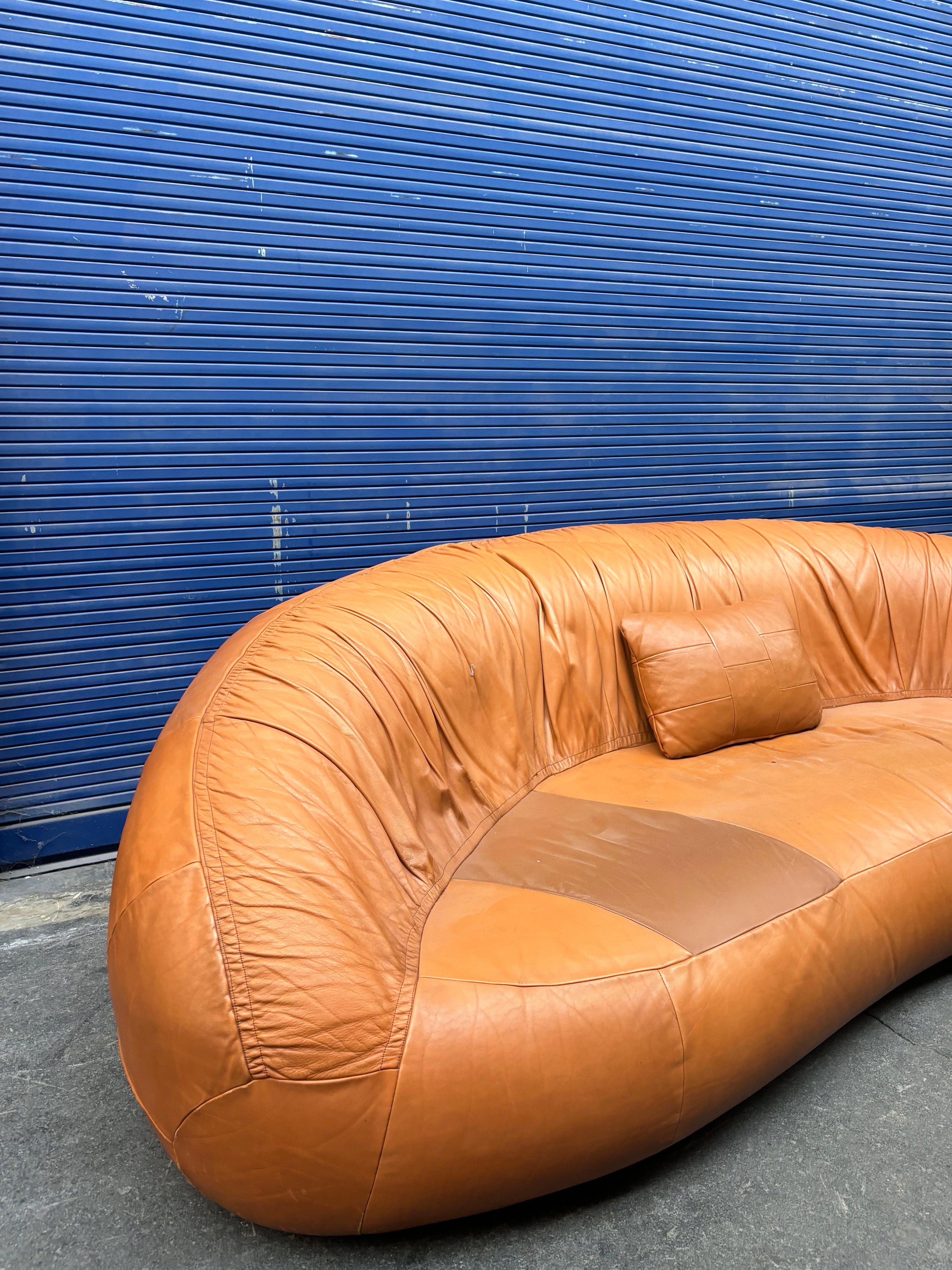 Moon sofa attributed to Raphael Raffel
