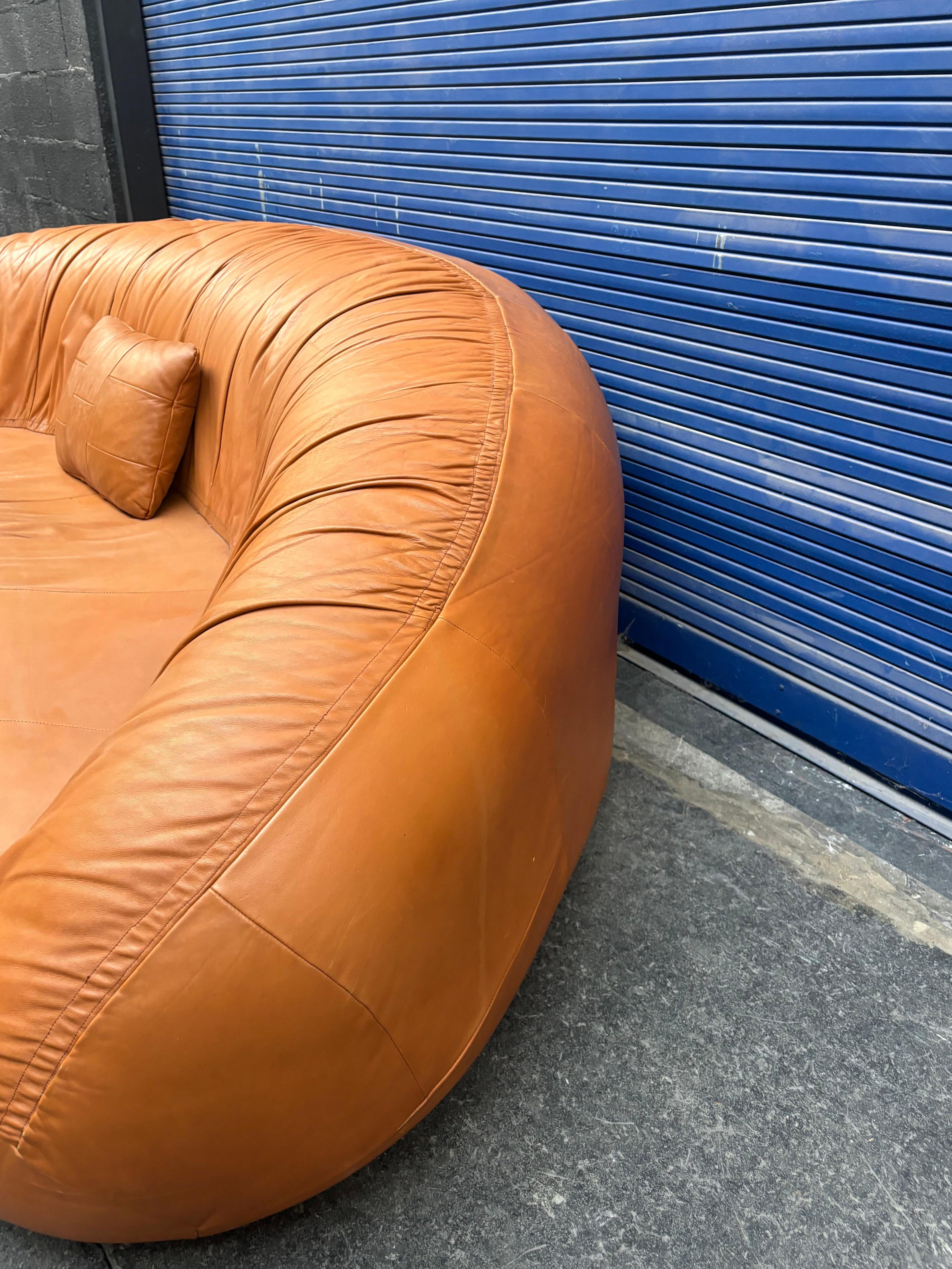 Moon sofa attributed to Raphael Raffel