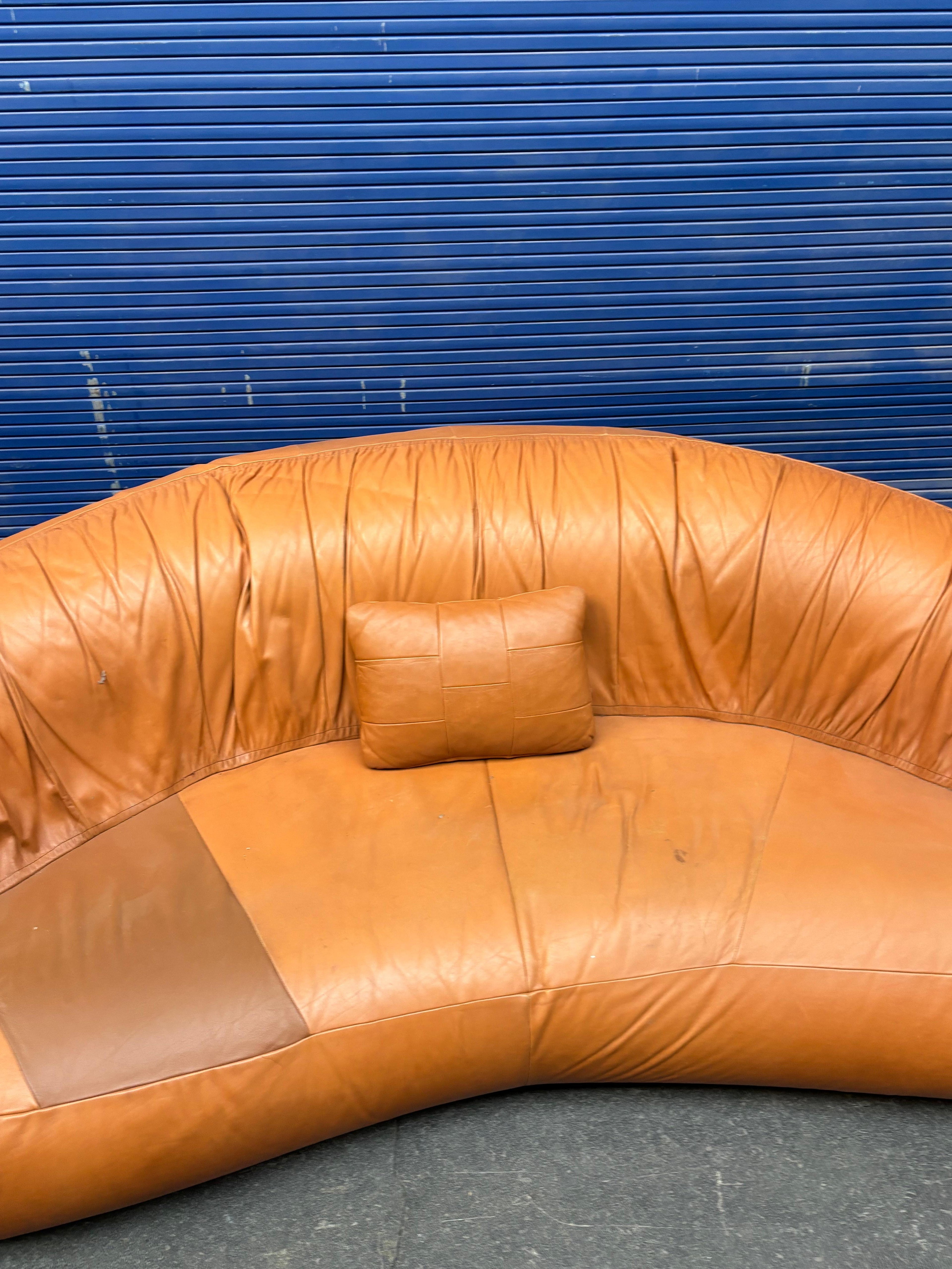 Moon sofa attributed to Raphael Raffel