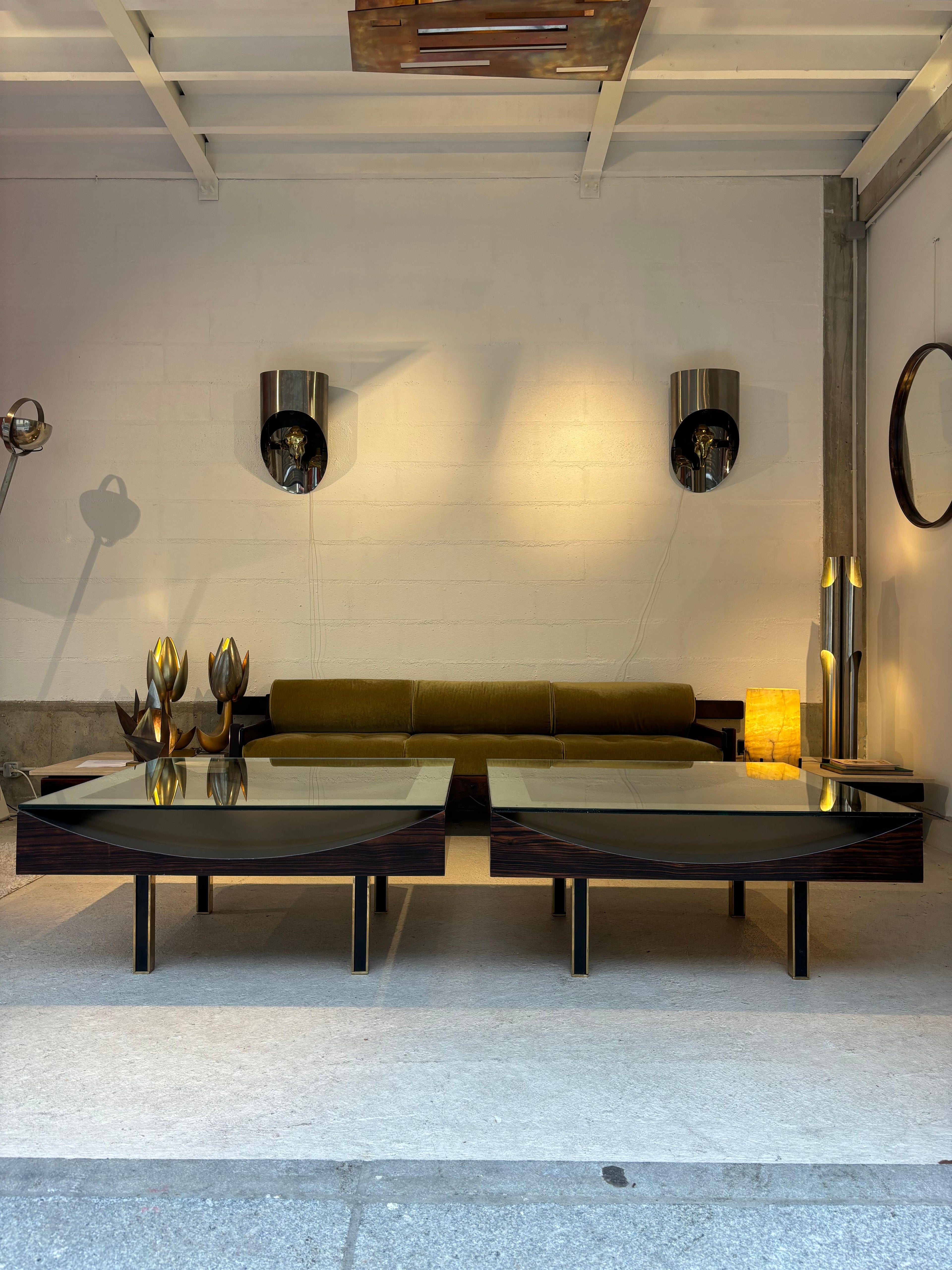 Incredible Pair of unic coffee table