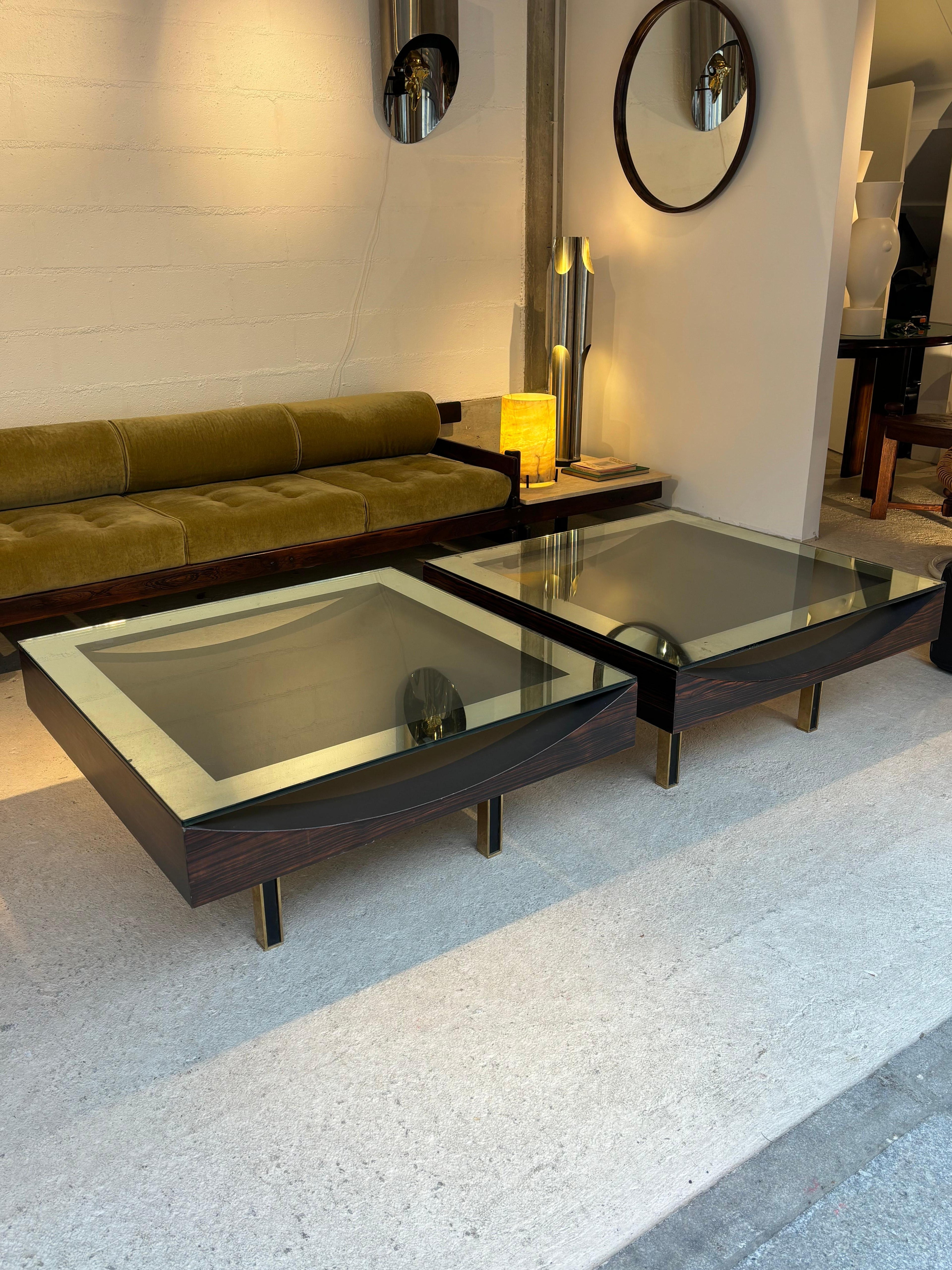 Incredible Pair of unic coffee table