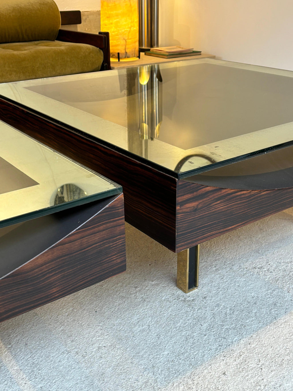 Incredible Pair of unic coffee table