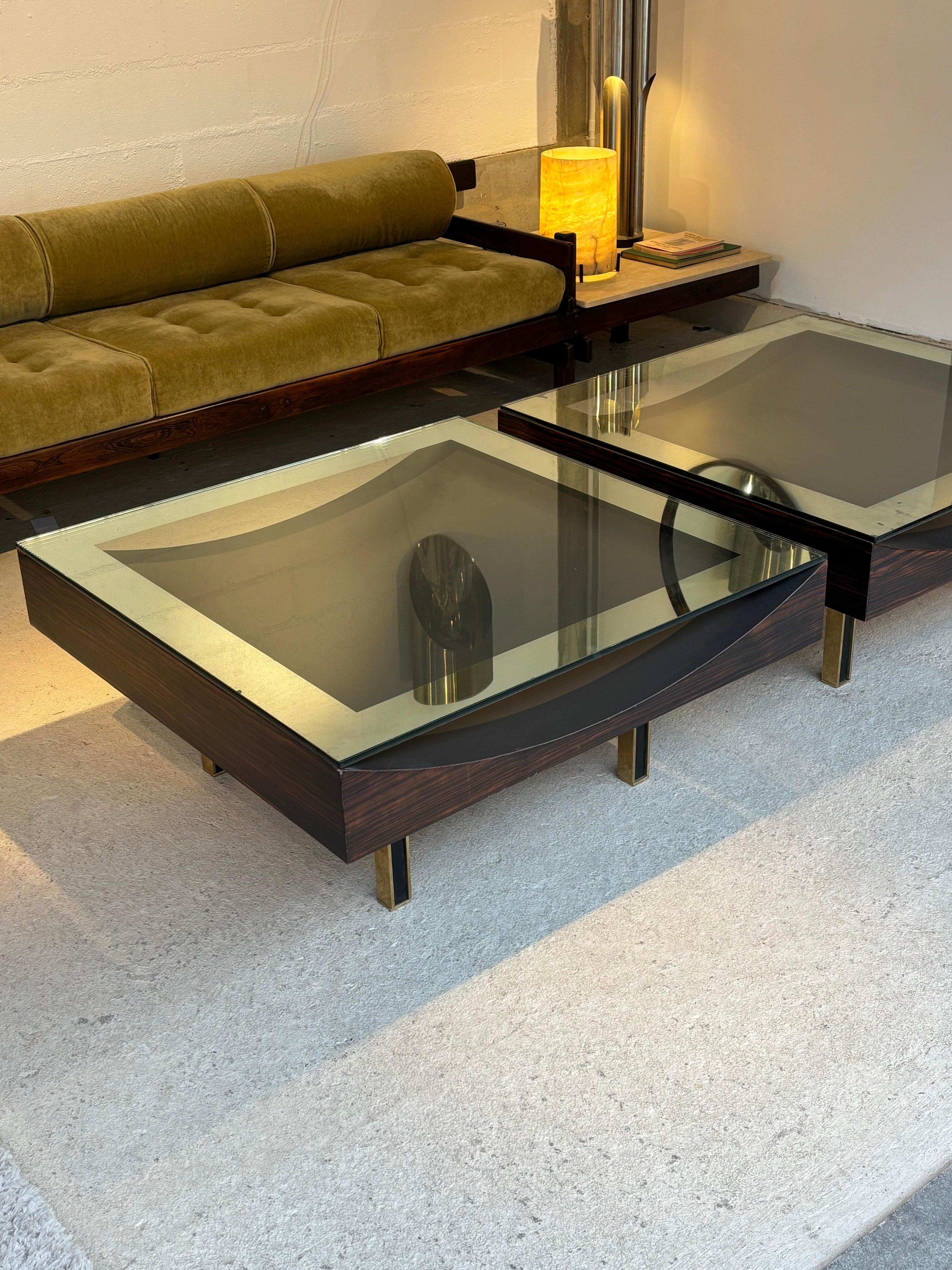 Incredible Pair of unic coffee table