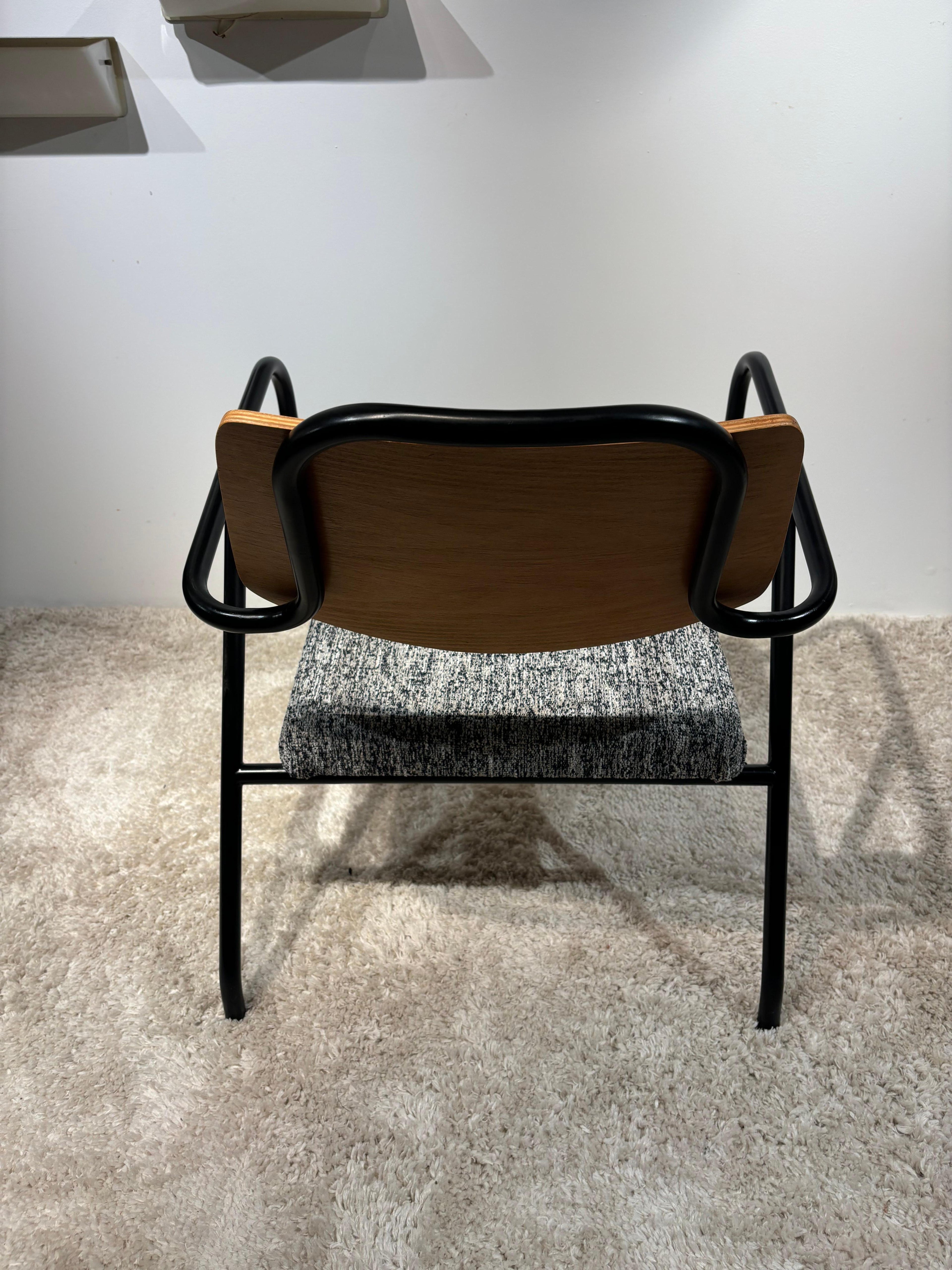 Scarce pair pf armchairs by Raphael Raffel for Anthony universty